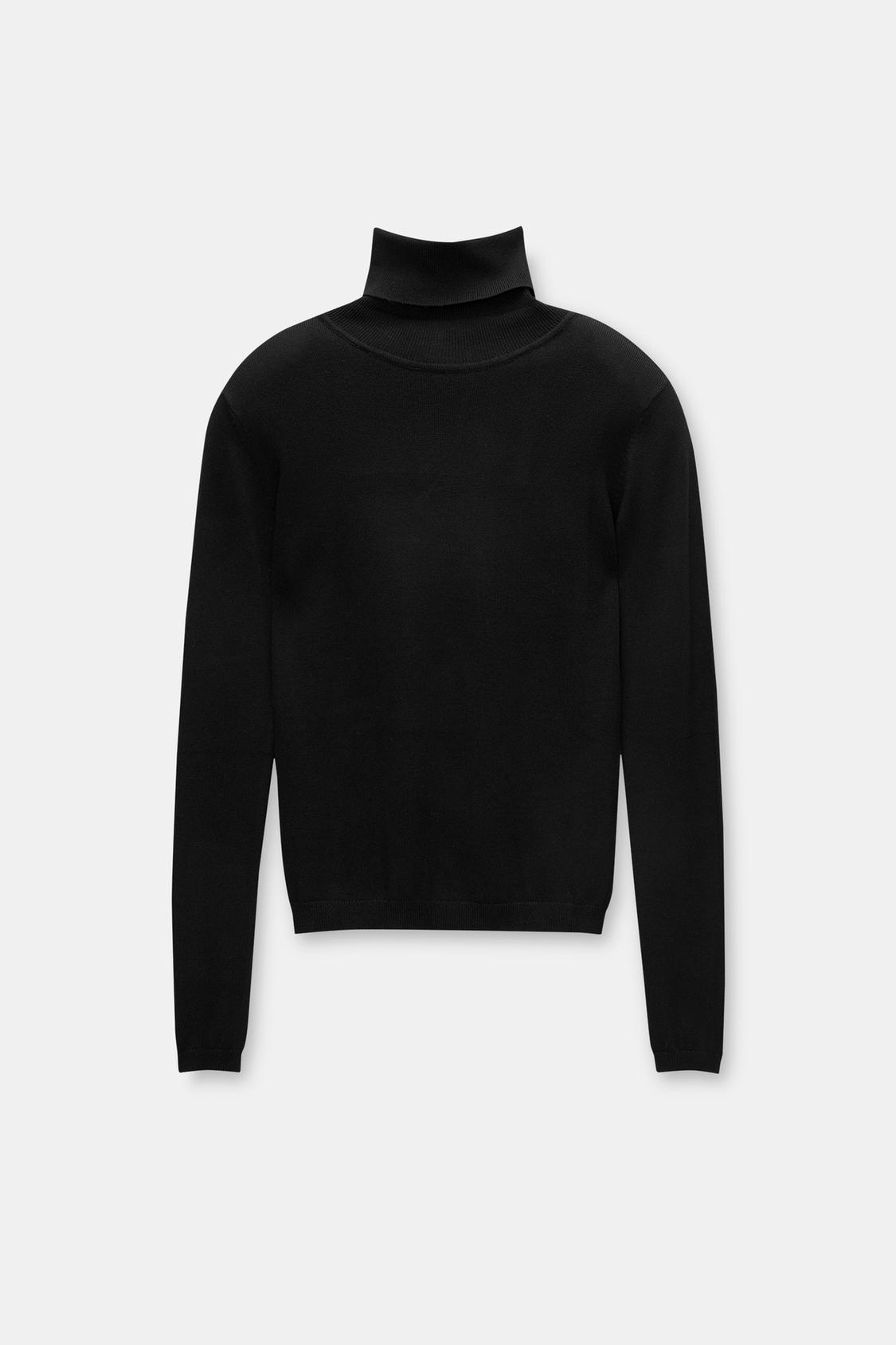Jersey básico cuello alto PULL&BEAR