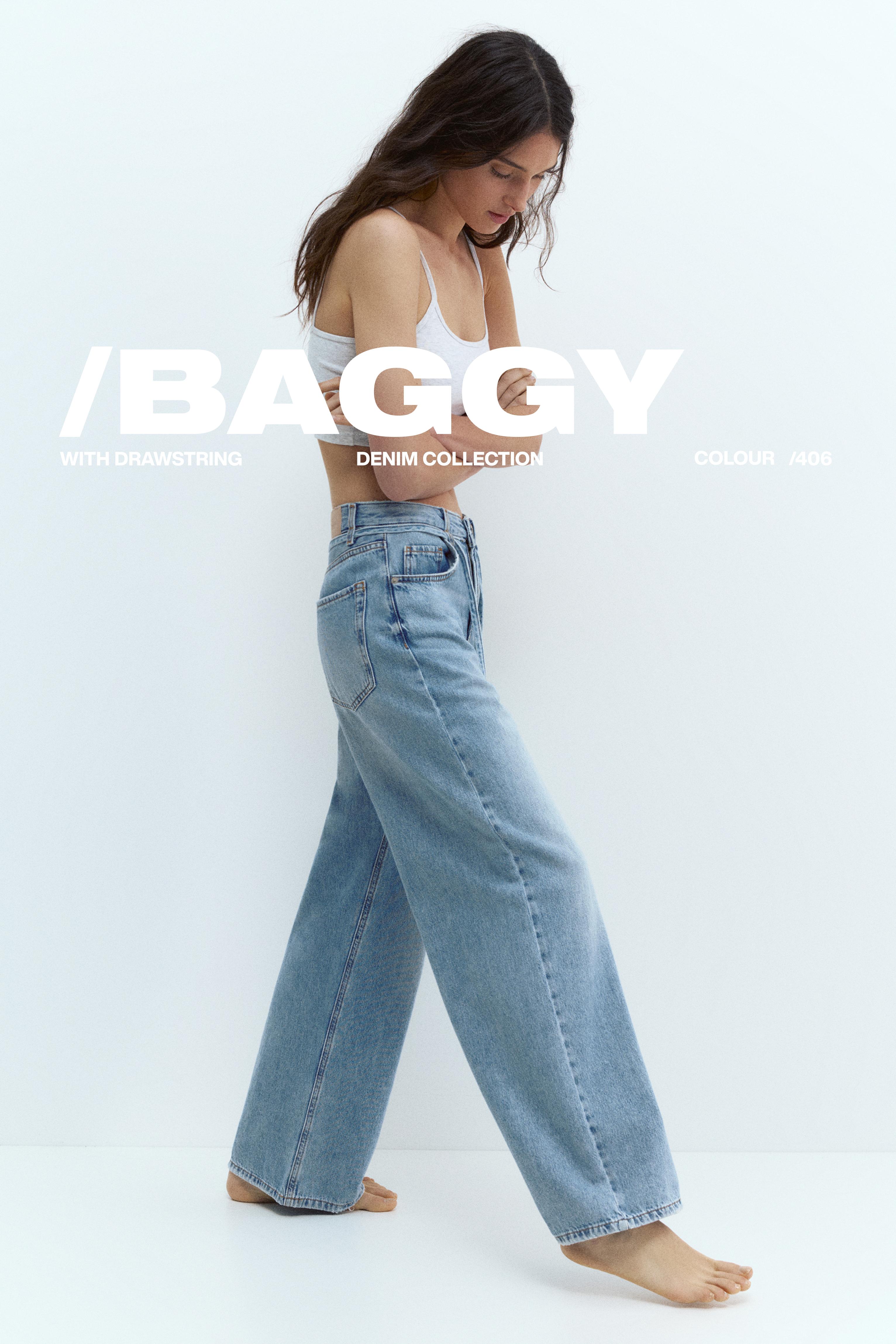 Bağcıklı baggy jean - Görsel 176