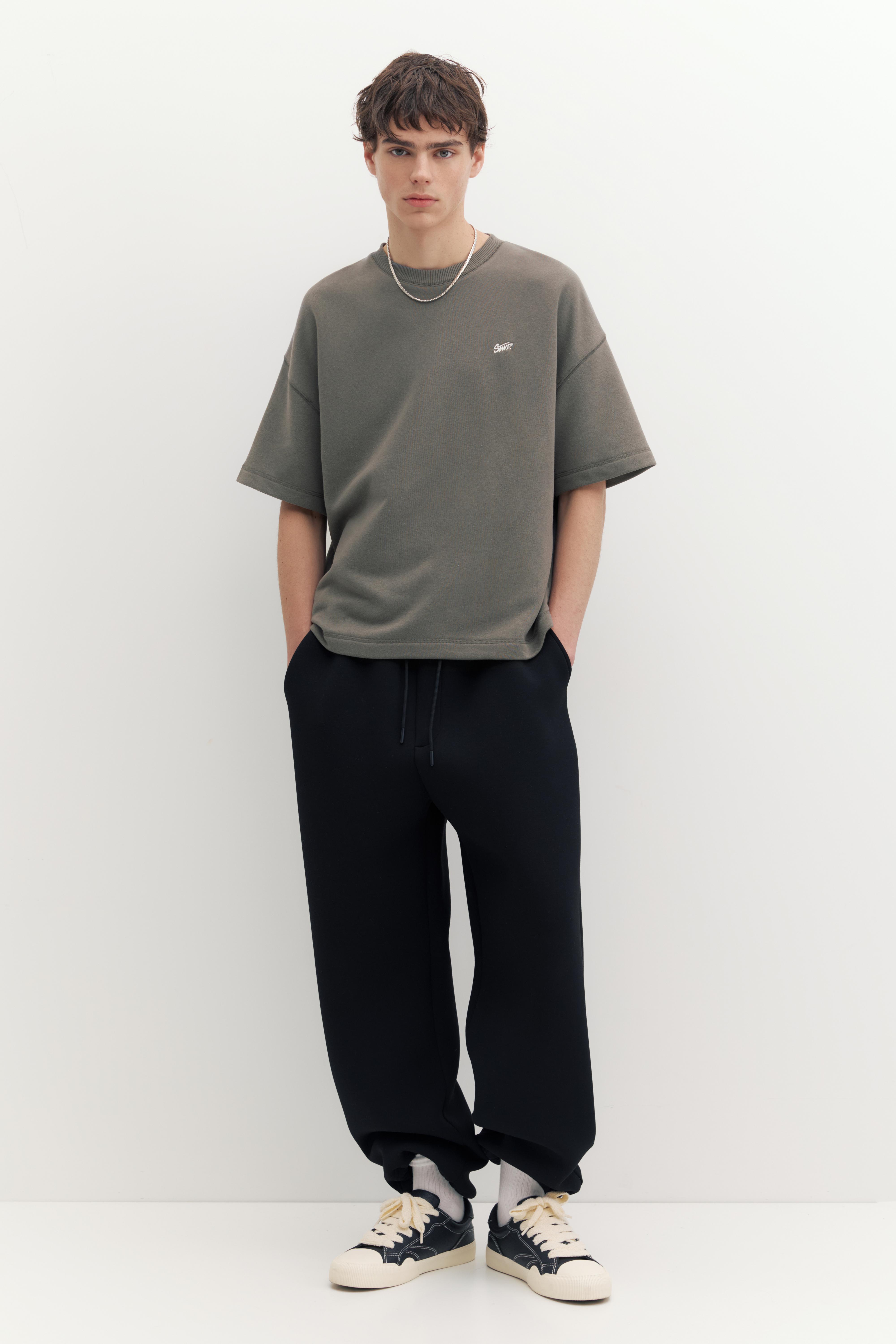 Short sleeve STWD sweatshirt — Grey