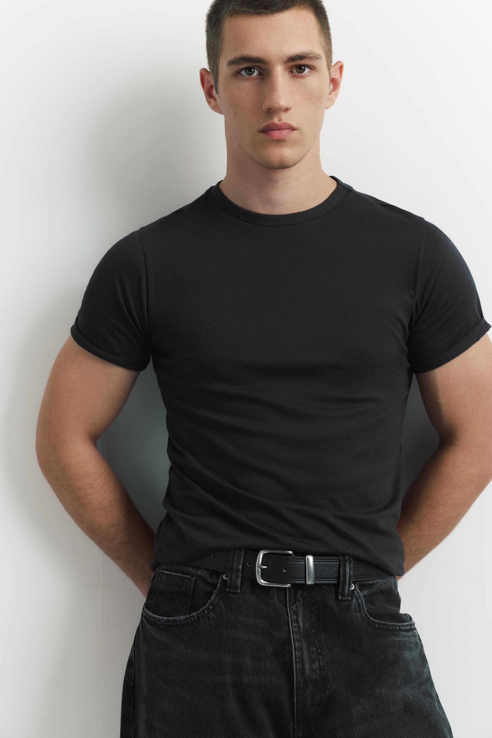 Pull&Bear Dikiş detaylı suni deri kemer görsel 7