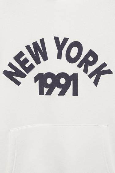 New York hooded sweatshirt — Ice 3