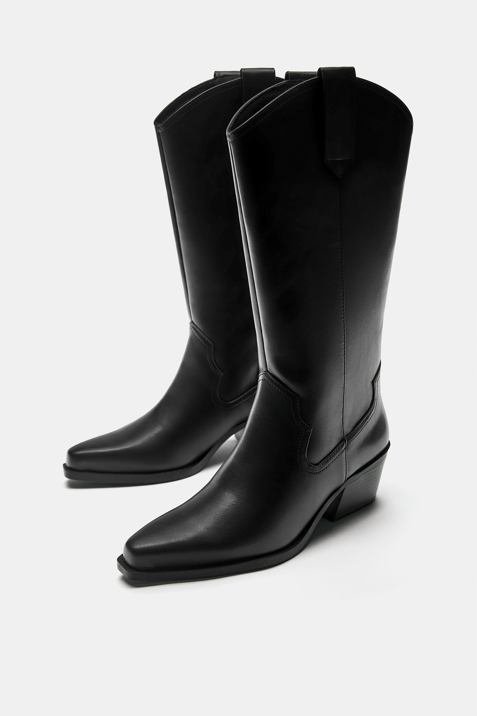 Cowboy boots — Black