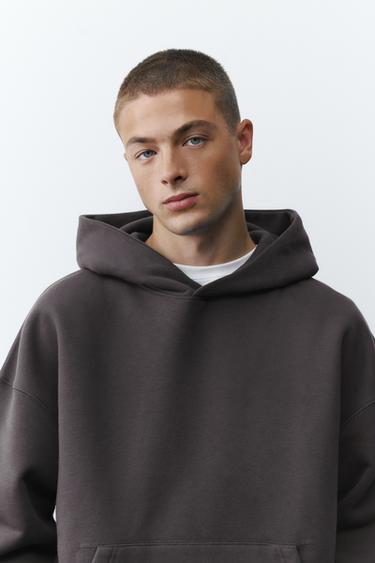 Boxy fit hoodie — Anthracite grey 3