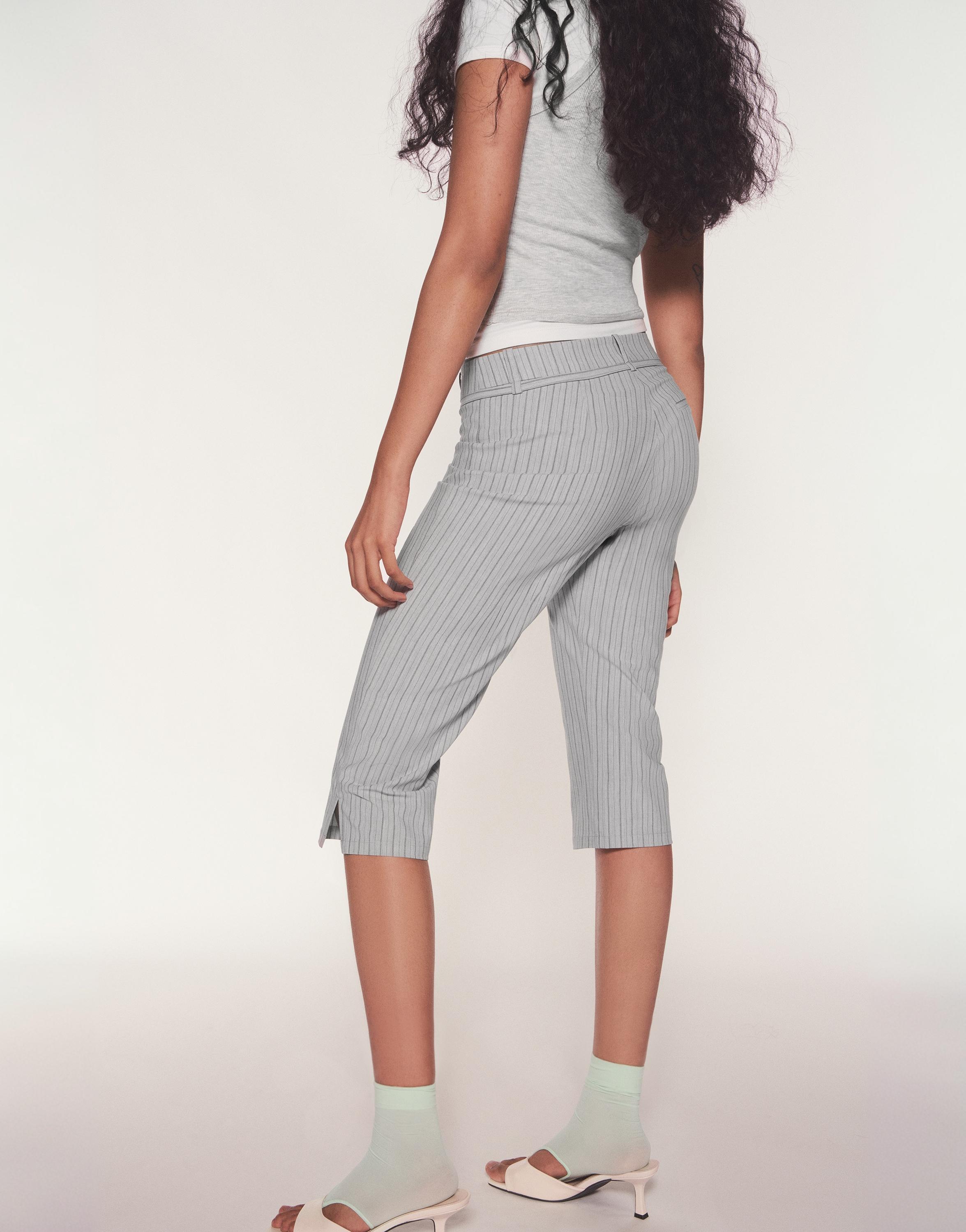 Striped capris — Striped