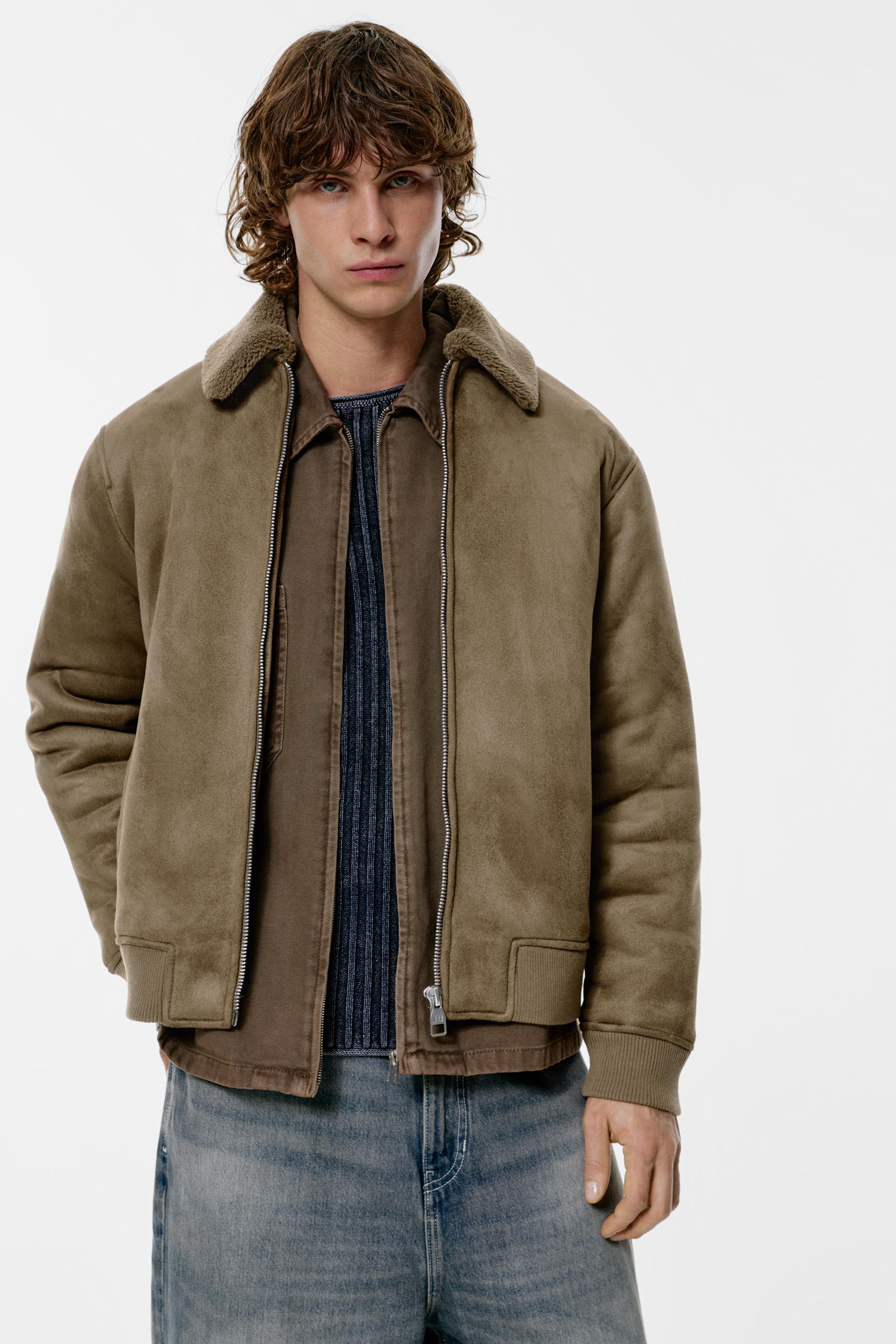 Combined double-faced jacket — Caramel