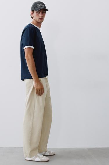 Baggy jogger pants — Off white 5