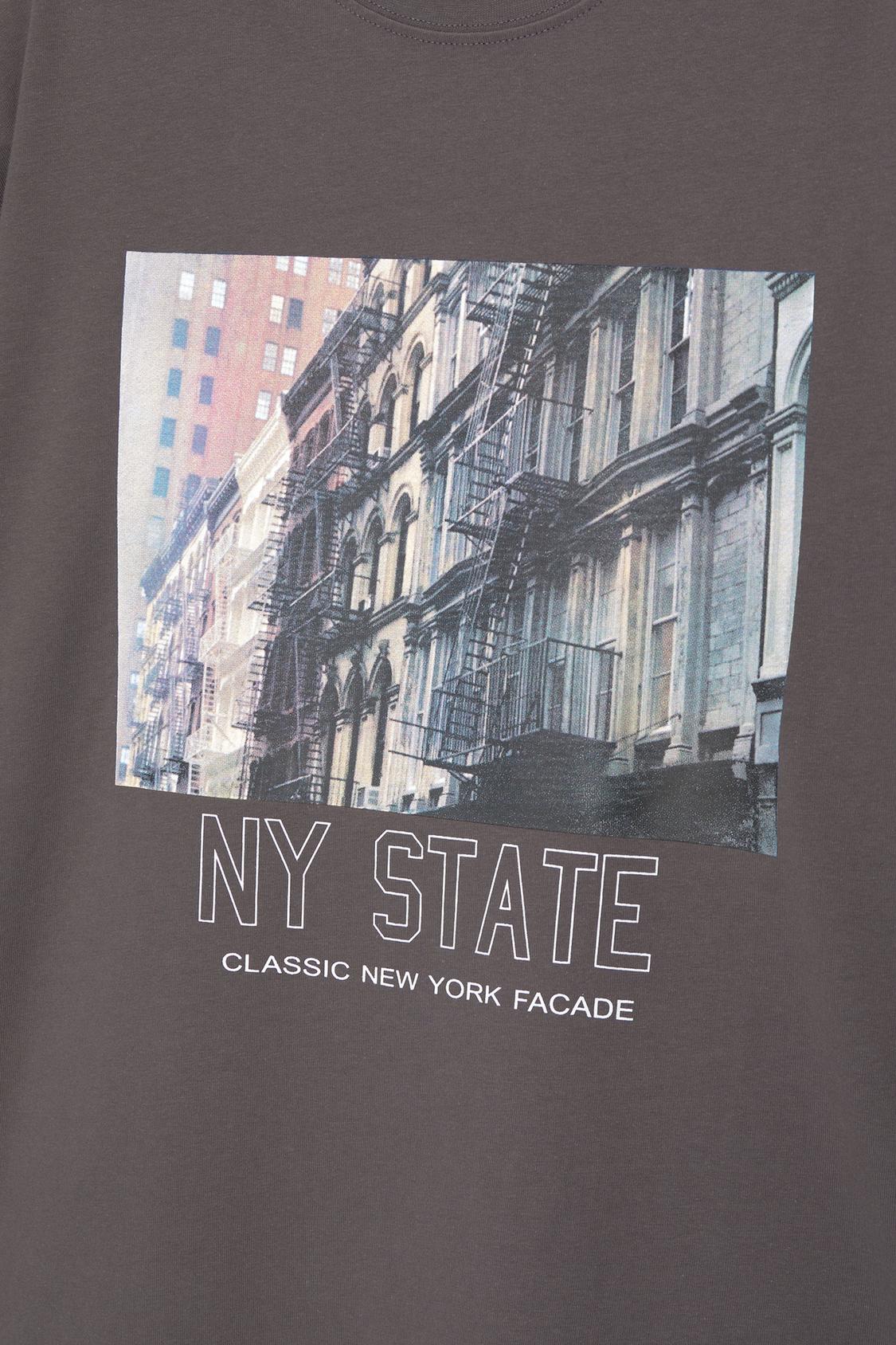 T-Shirt NYC-Fotoprint - PULL&BEAR