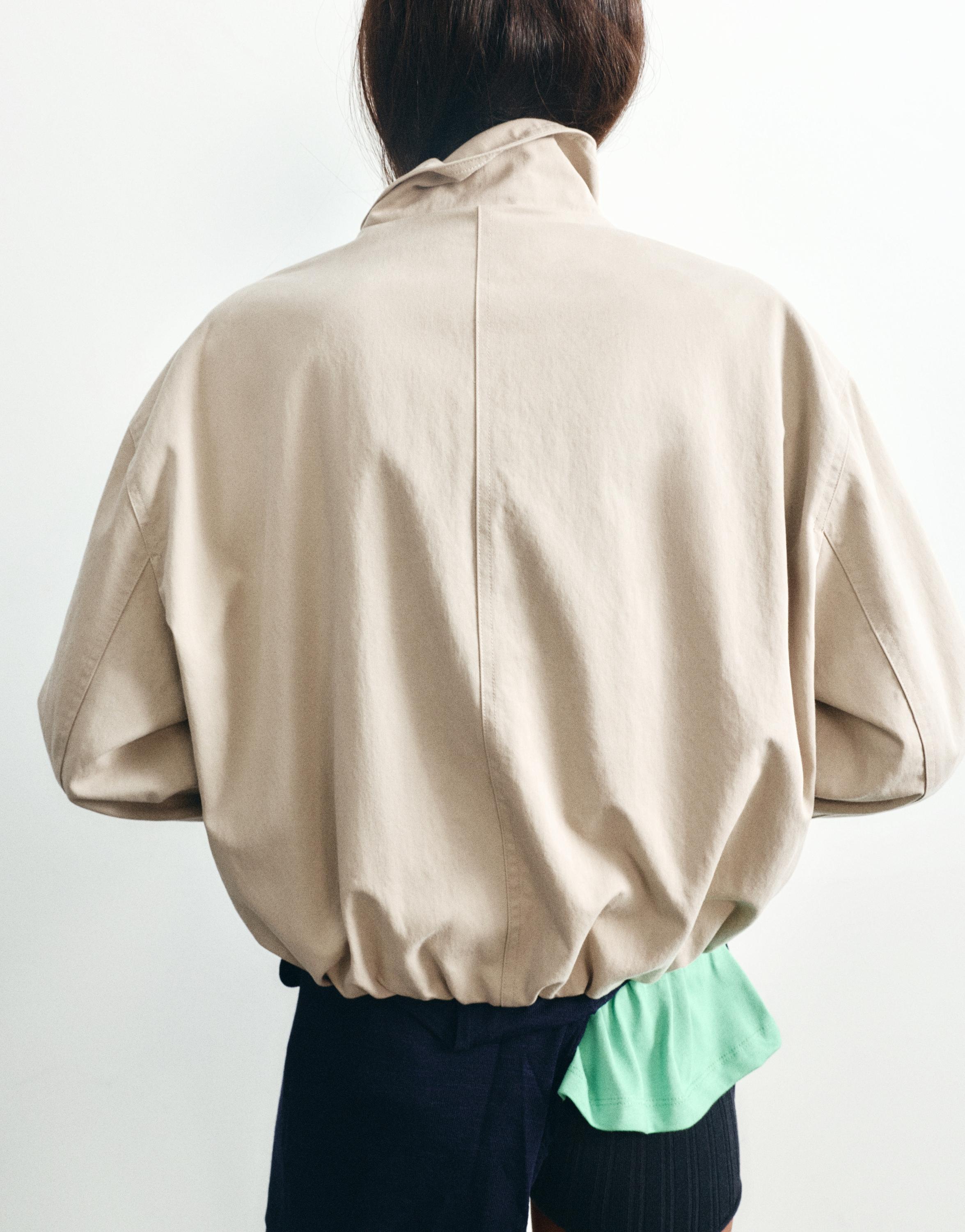 Pull&Bear Oversize dik yaka ceket görsel 2