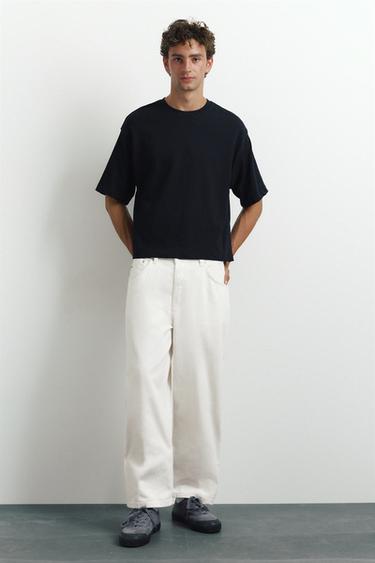Tapered jeans — White 1