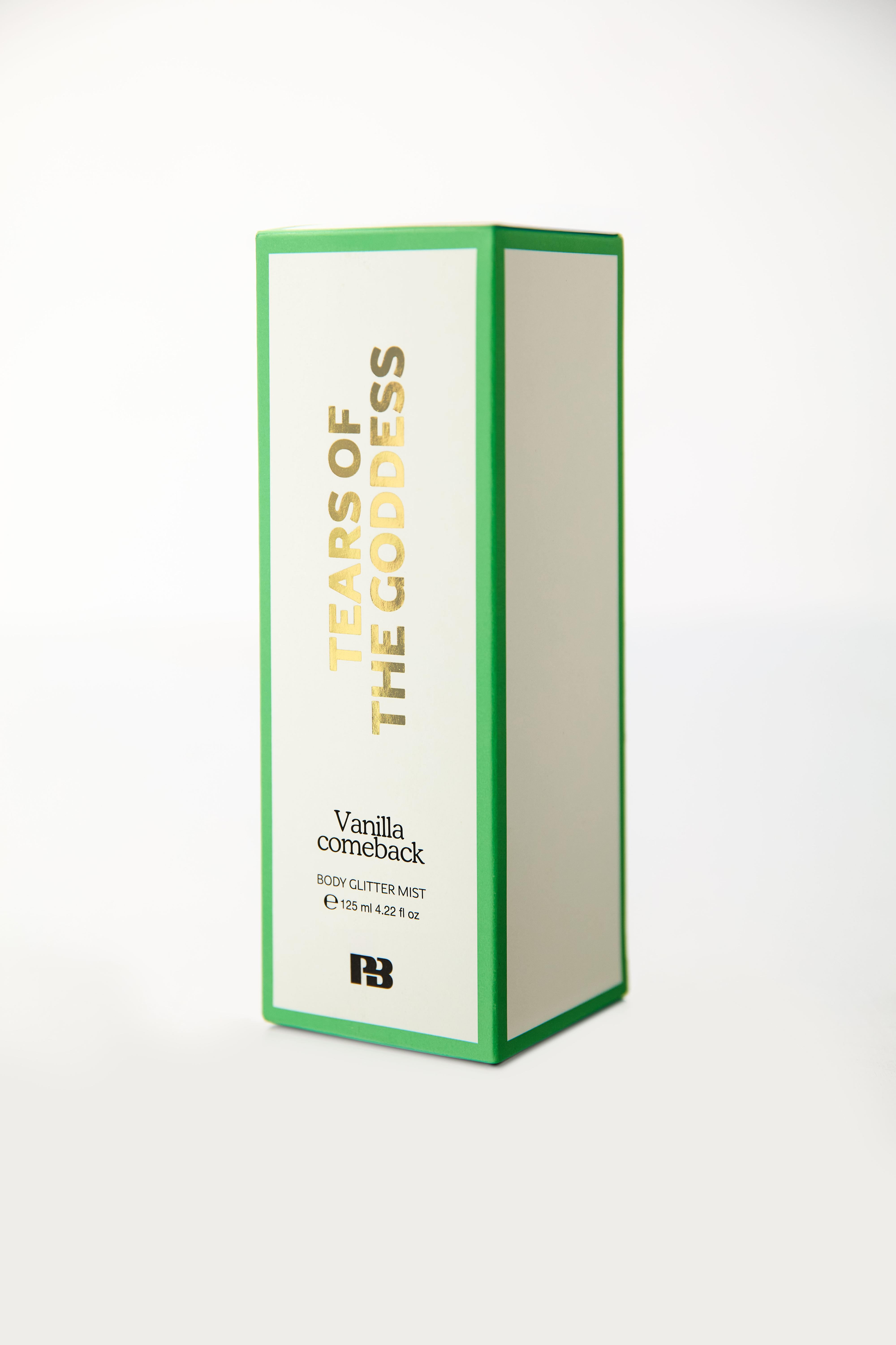 Tears of the Goddess Vanilla Comeback Shimmery Body Mist — 125 ml (4.23 fl oz)
