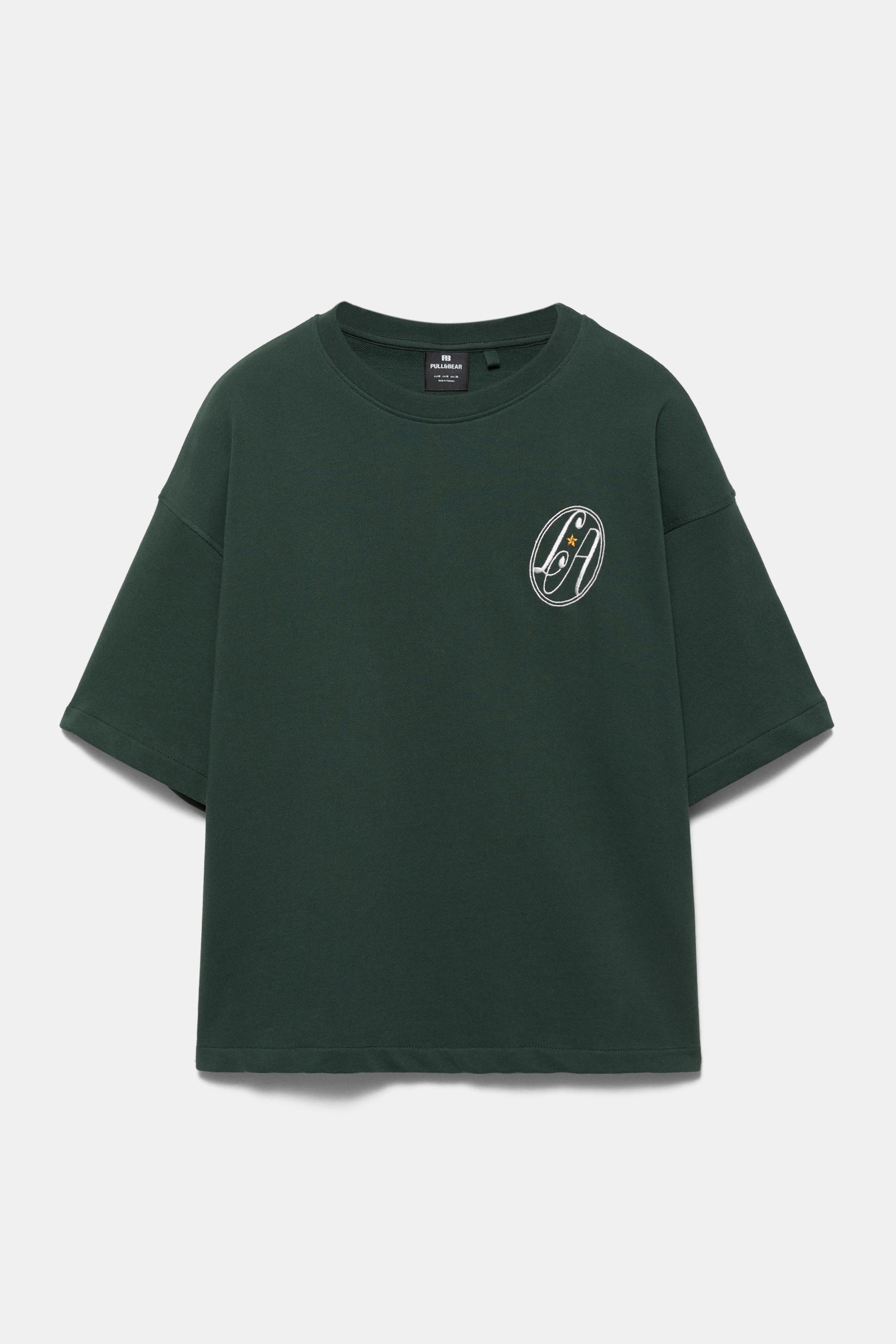 Los Angeles işlemeli t-shirt - Görsel 3