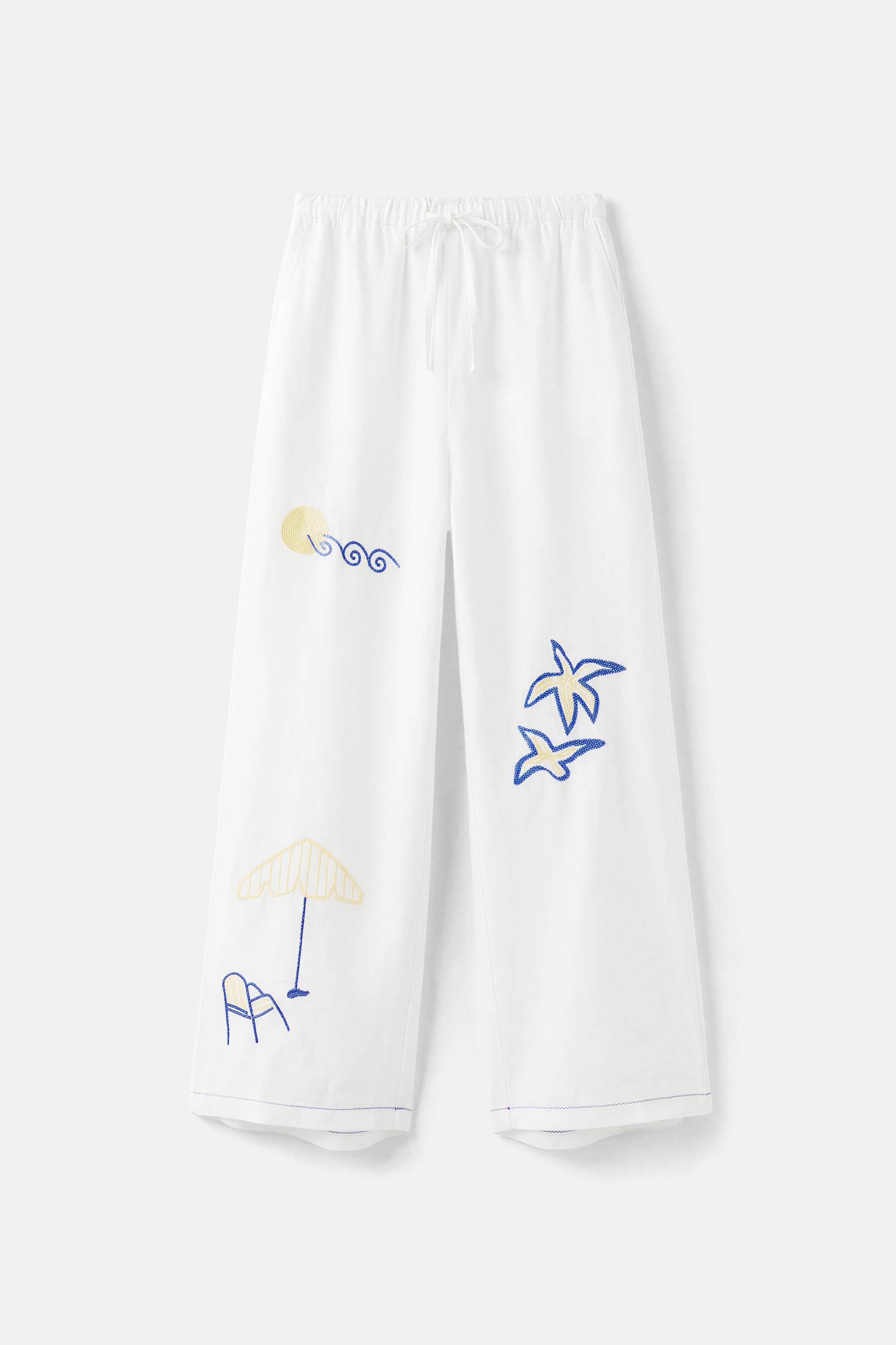 La Toja 100% linen trousers