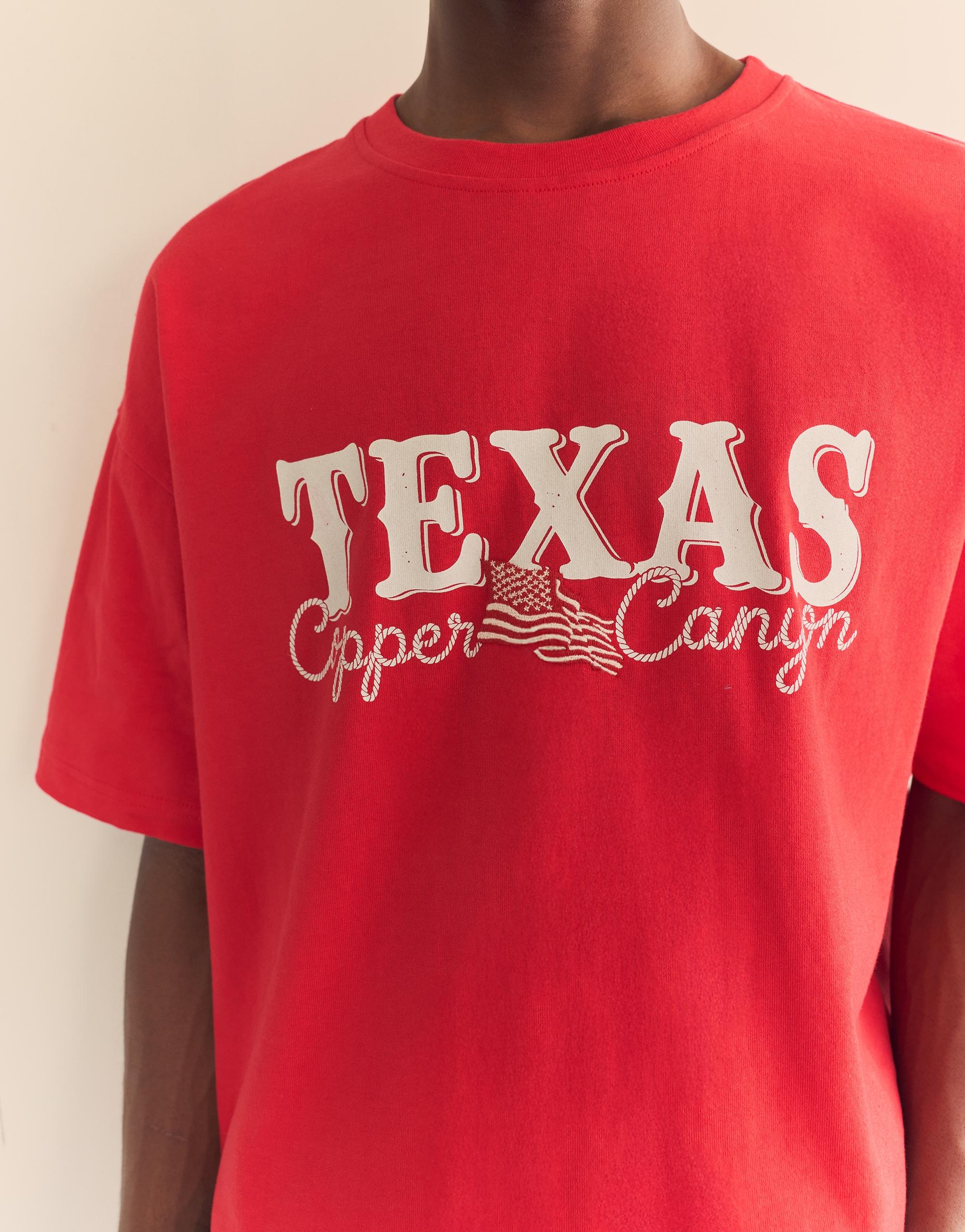 Texas T-shirt — Red