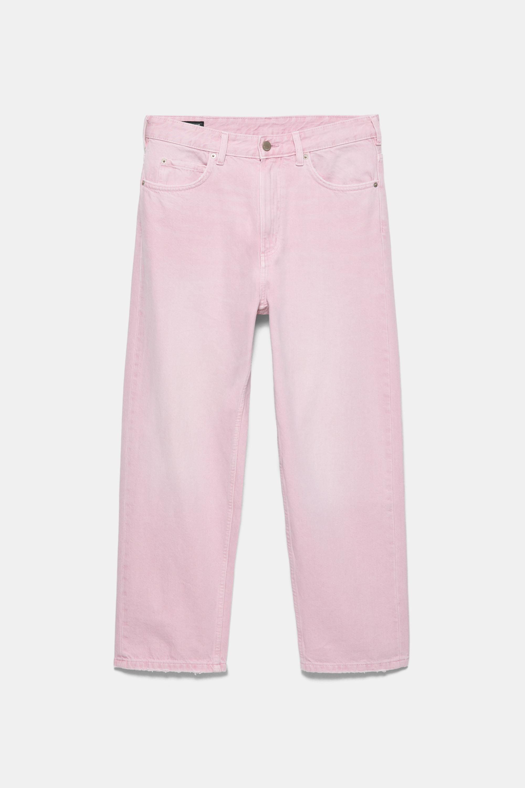 Baggy jeans — Rose pink