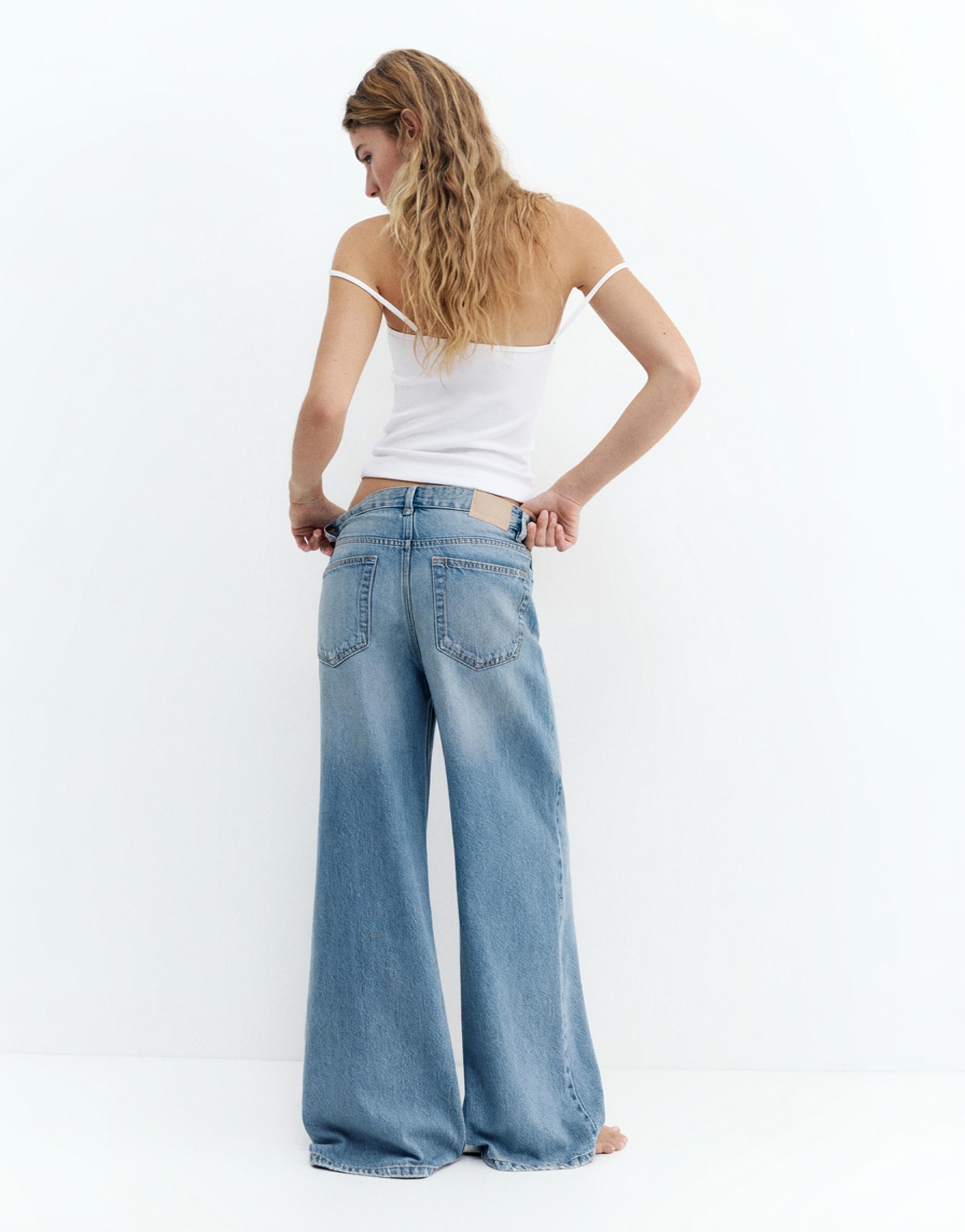 Oversize baggy jeans — Indigo