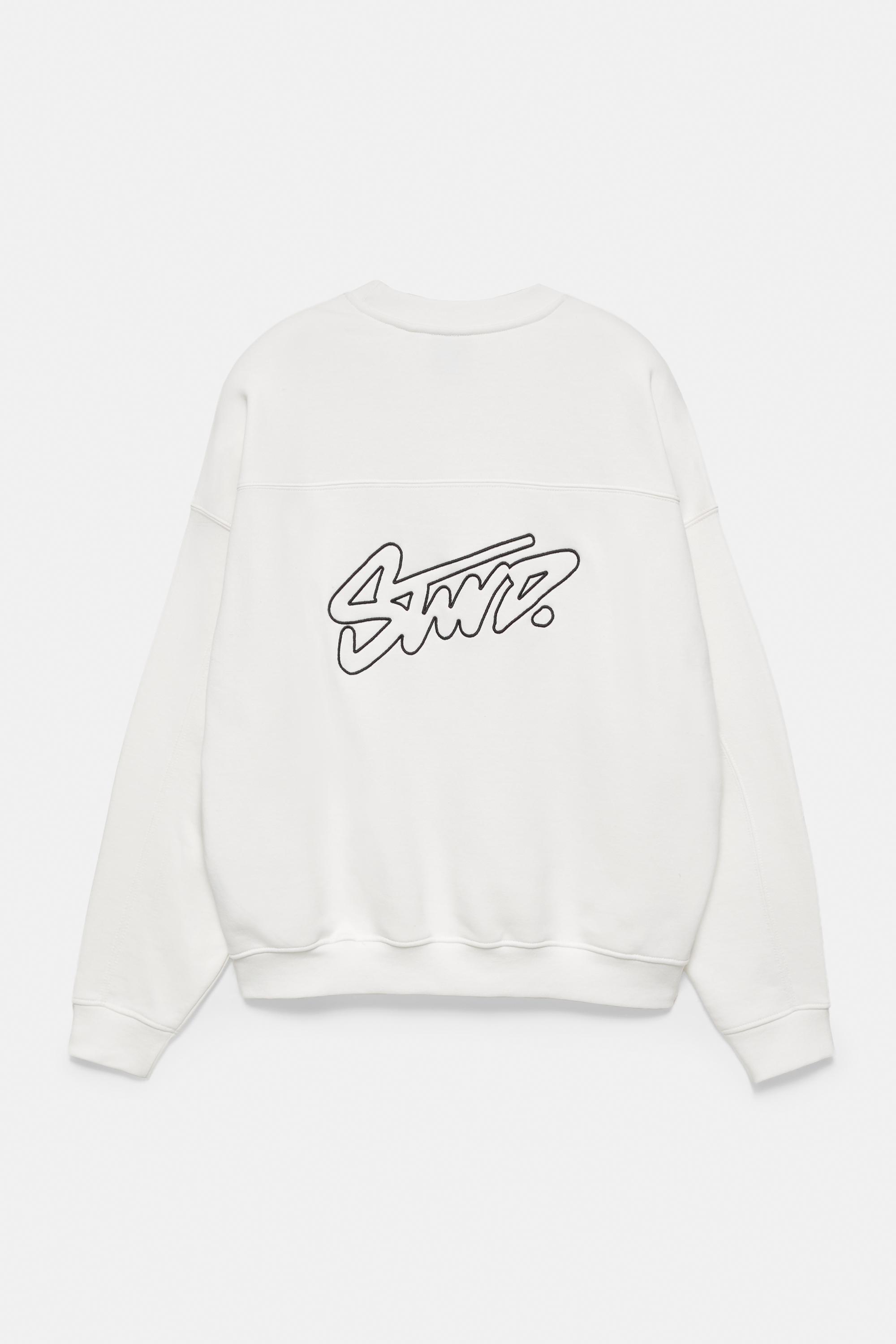 STWD boxy sweatshirt — Off white