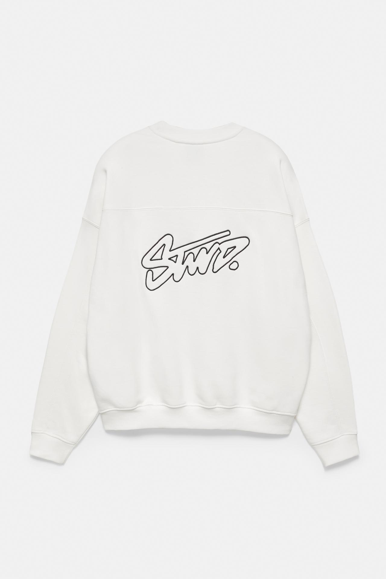 STWD boxy sweatshirt — Off white