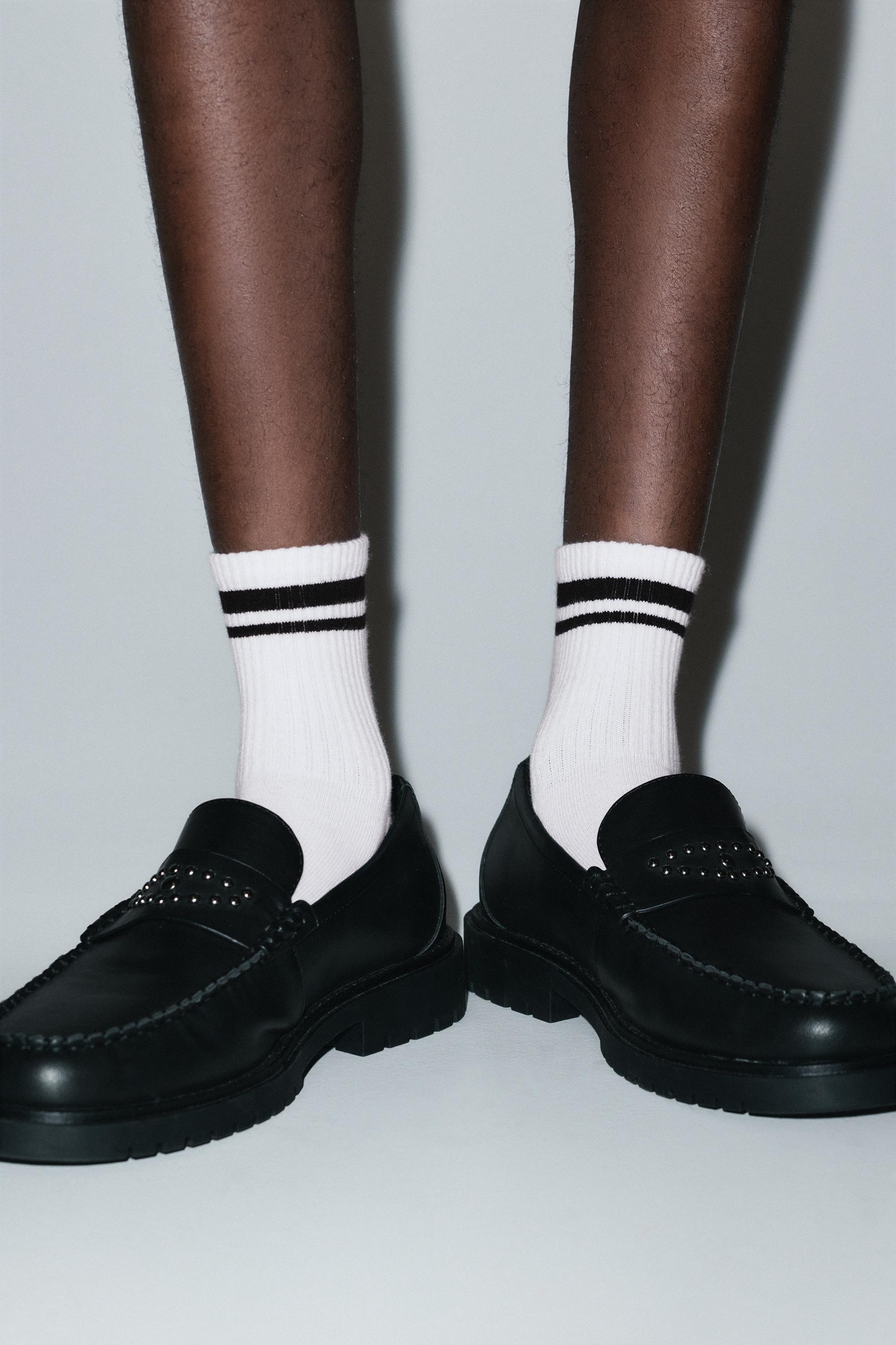 3 çift çizgili çorap paketi - Görsel 8