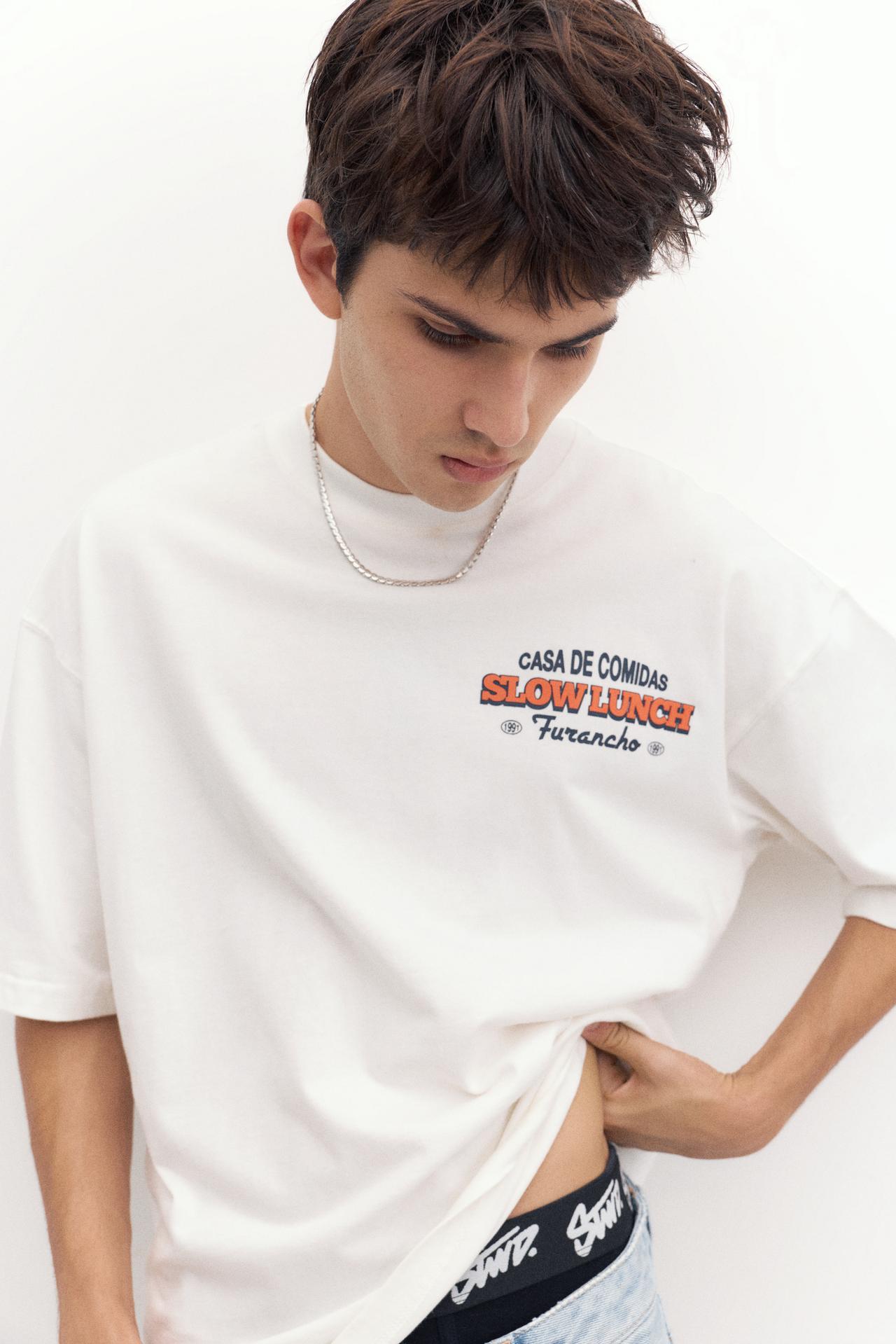 STWD Furancho graphic T-shirt — White