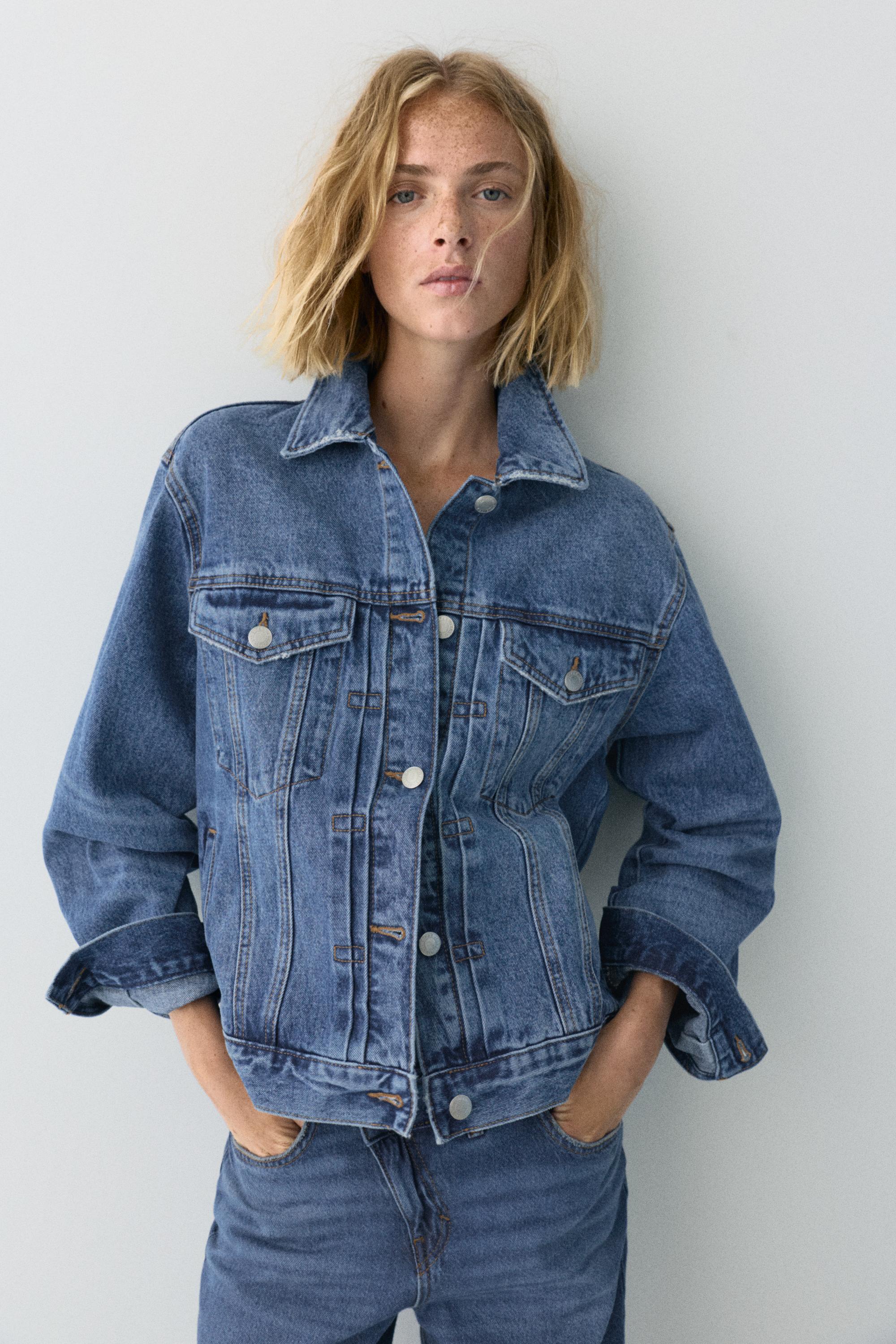Denim jacket — Medium blue
