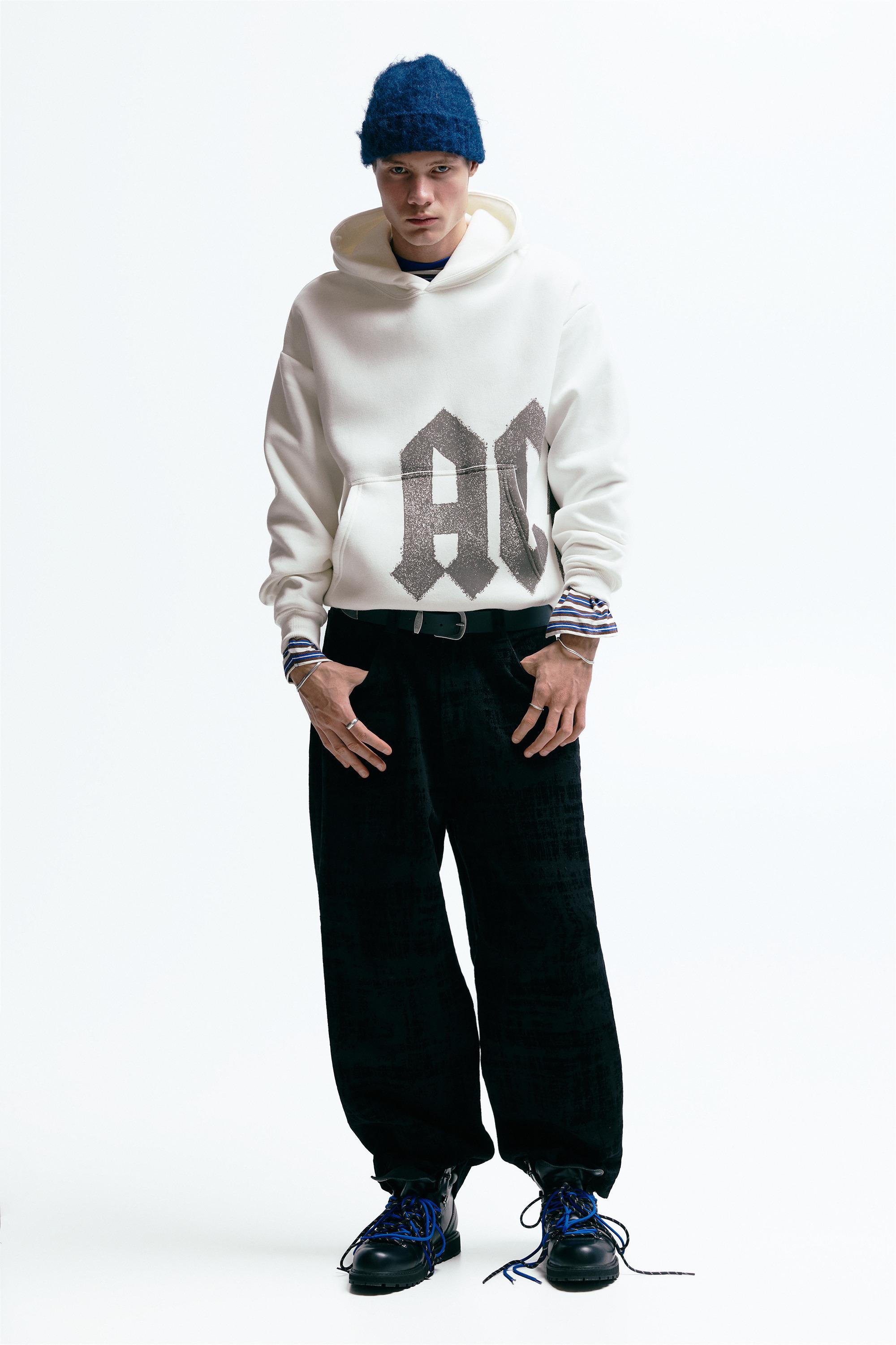 AC/DC hoodie — Off white