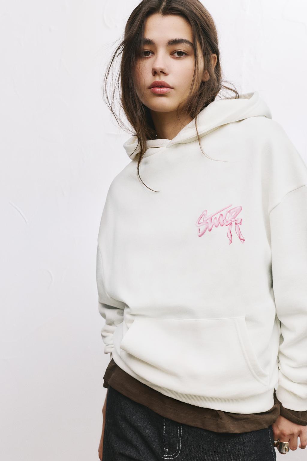 Sudadera capucha gráfico lazo PULL&BEAR