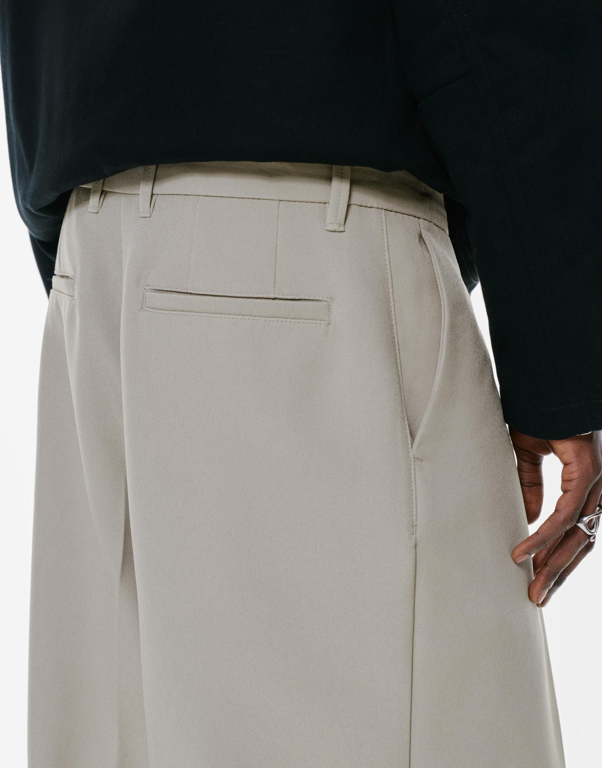 Tailored trousers — Taupe