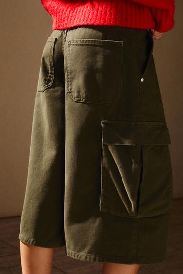 Cargo jorts — Khaki 2