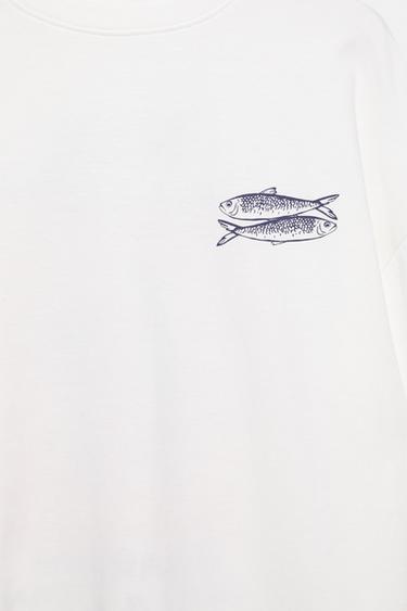 San Xoán sardine T-shirt — Ice 7