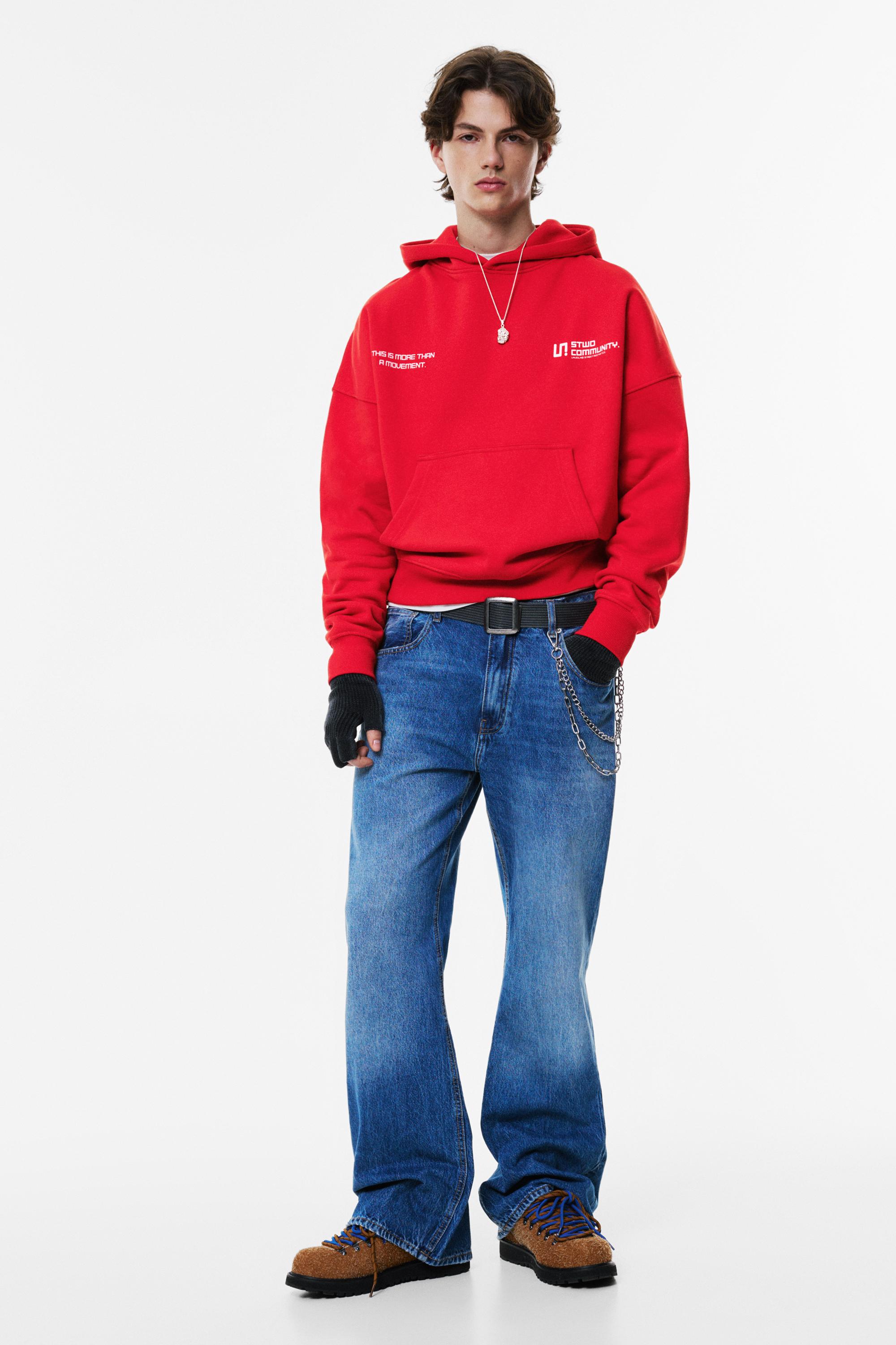 STWD kapüşonlu sweatshirt - Görsel 51