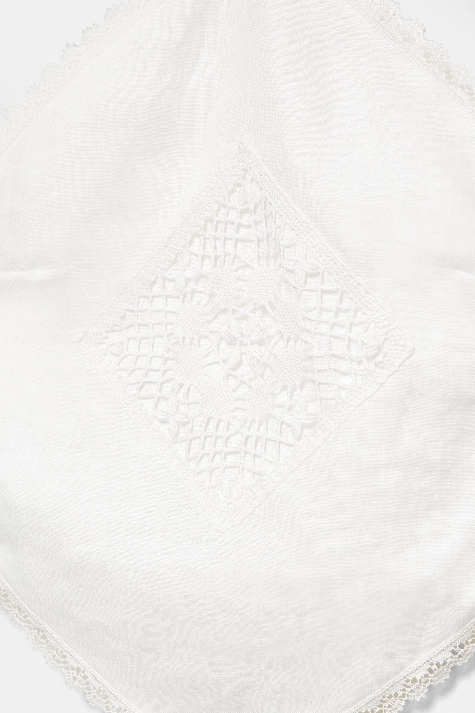 Encaixe de Camariñas x Pull&Bear halter top — Off white