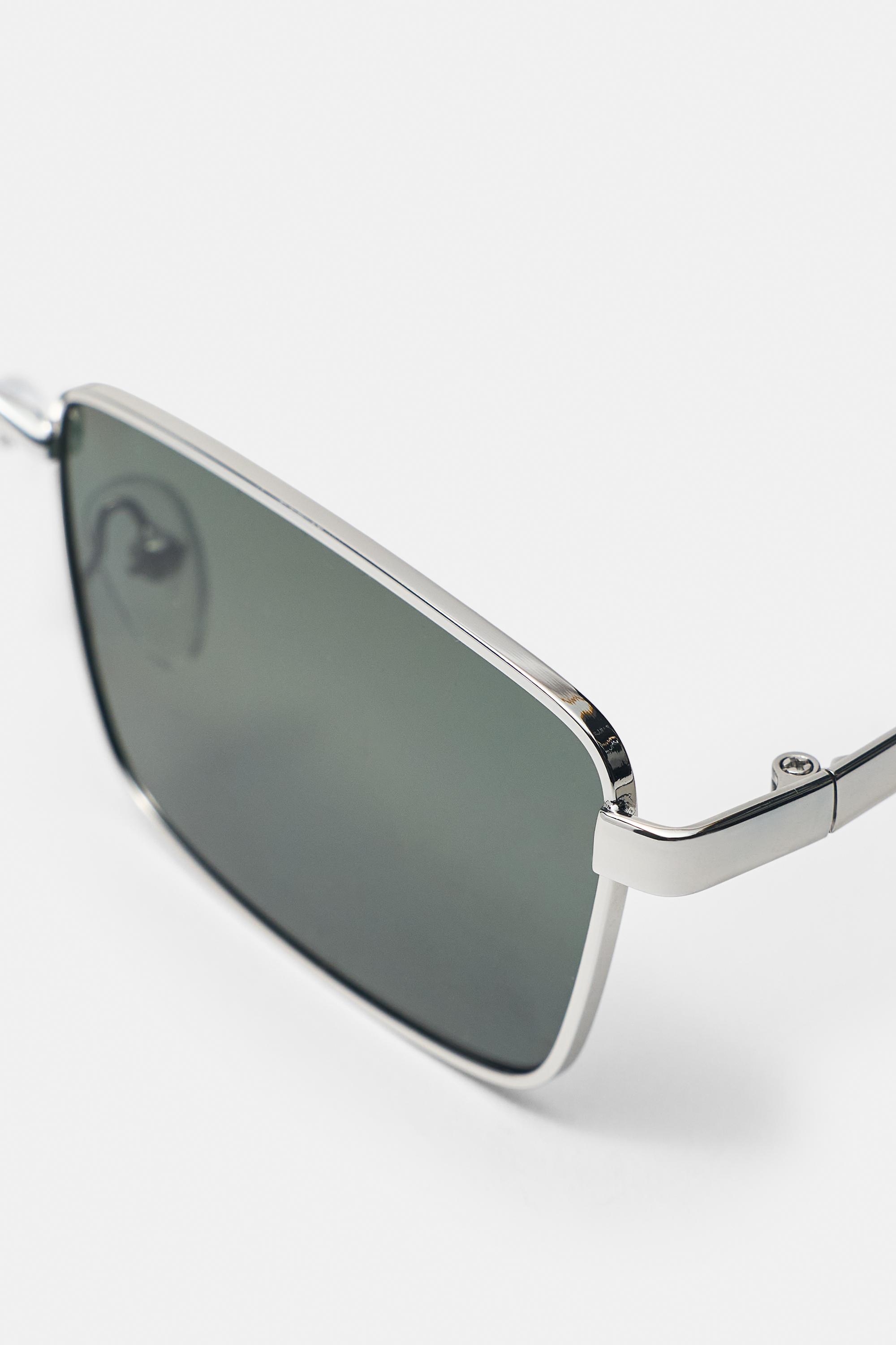 Metallic sunglasses — Khaki
