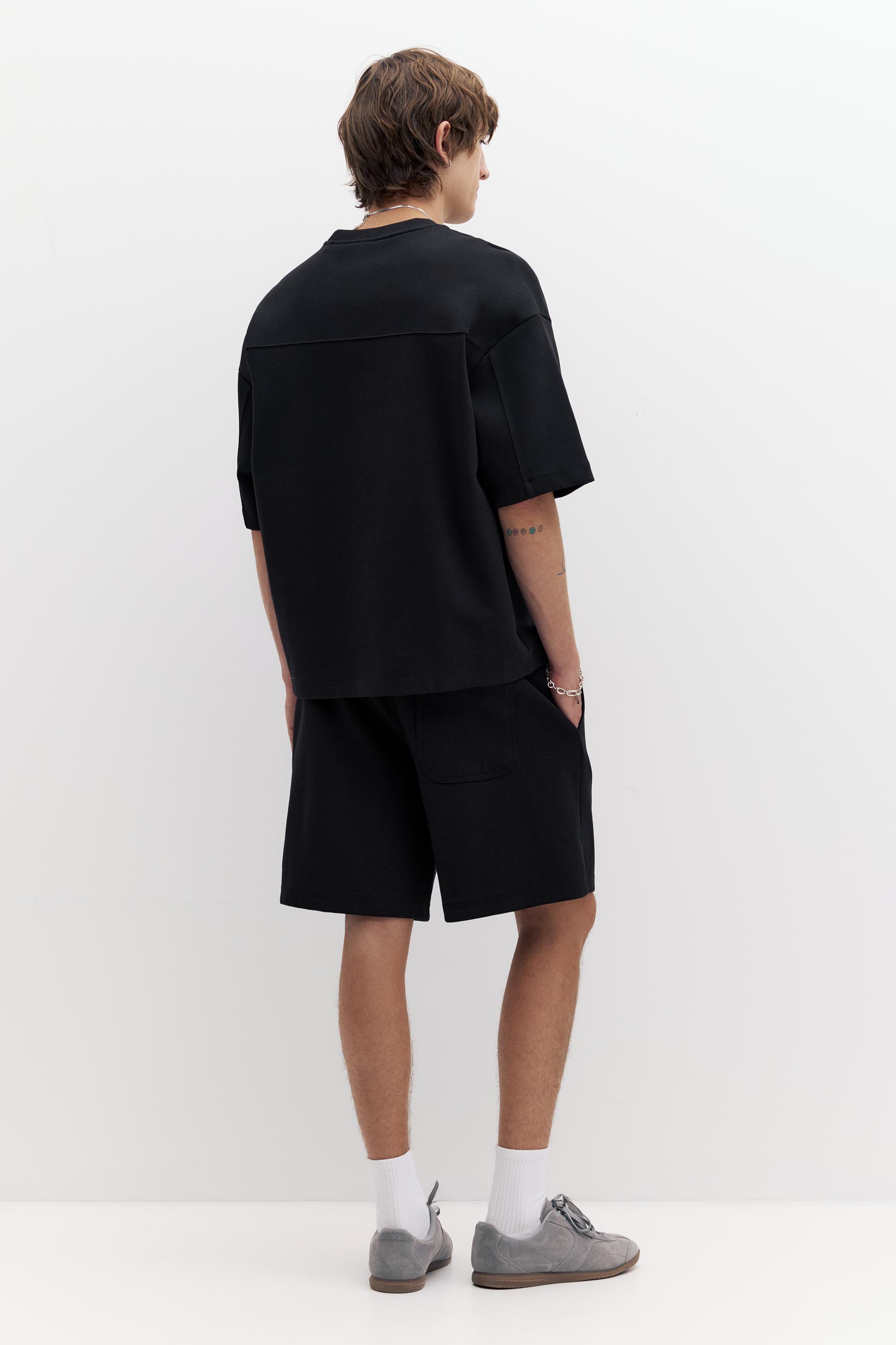 Kısa kollu interlok sweatshirt - Görsel 56