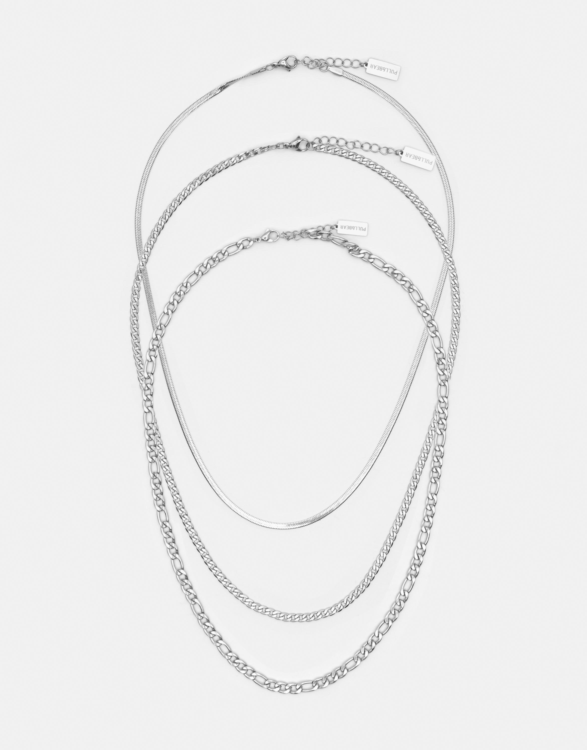 3'lü zincir kolye seti - Görsel 10