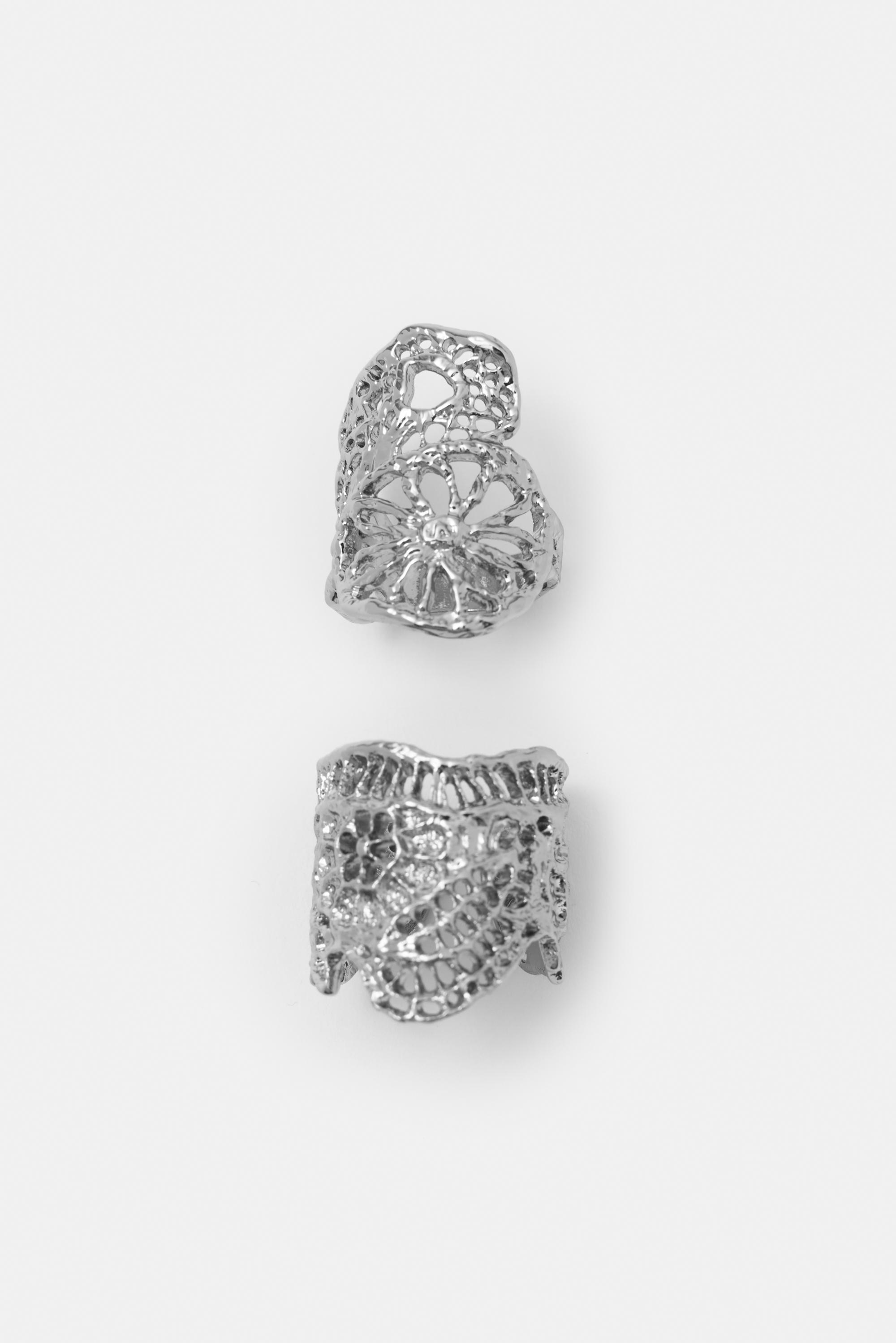 Set Anelli Effetto Pizzo