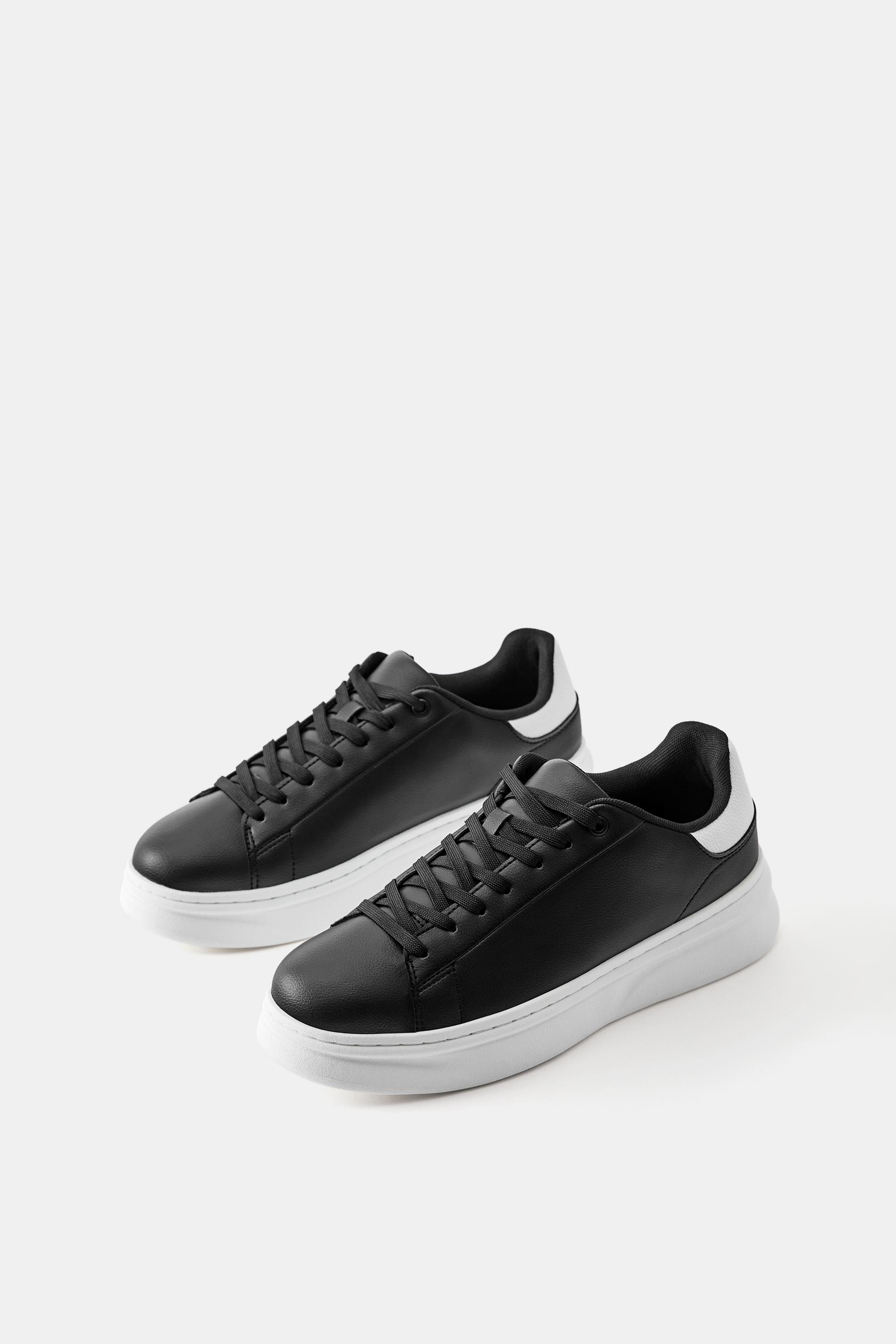 Chunky sole trainers — Contrast