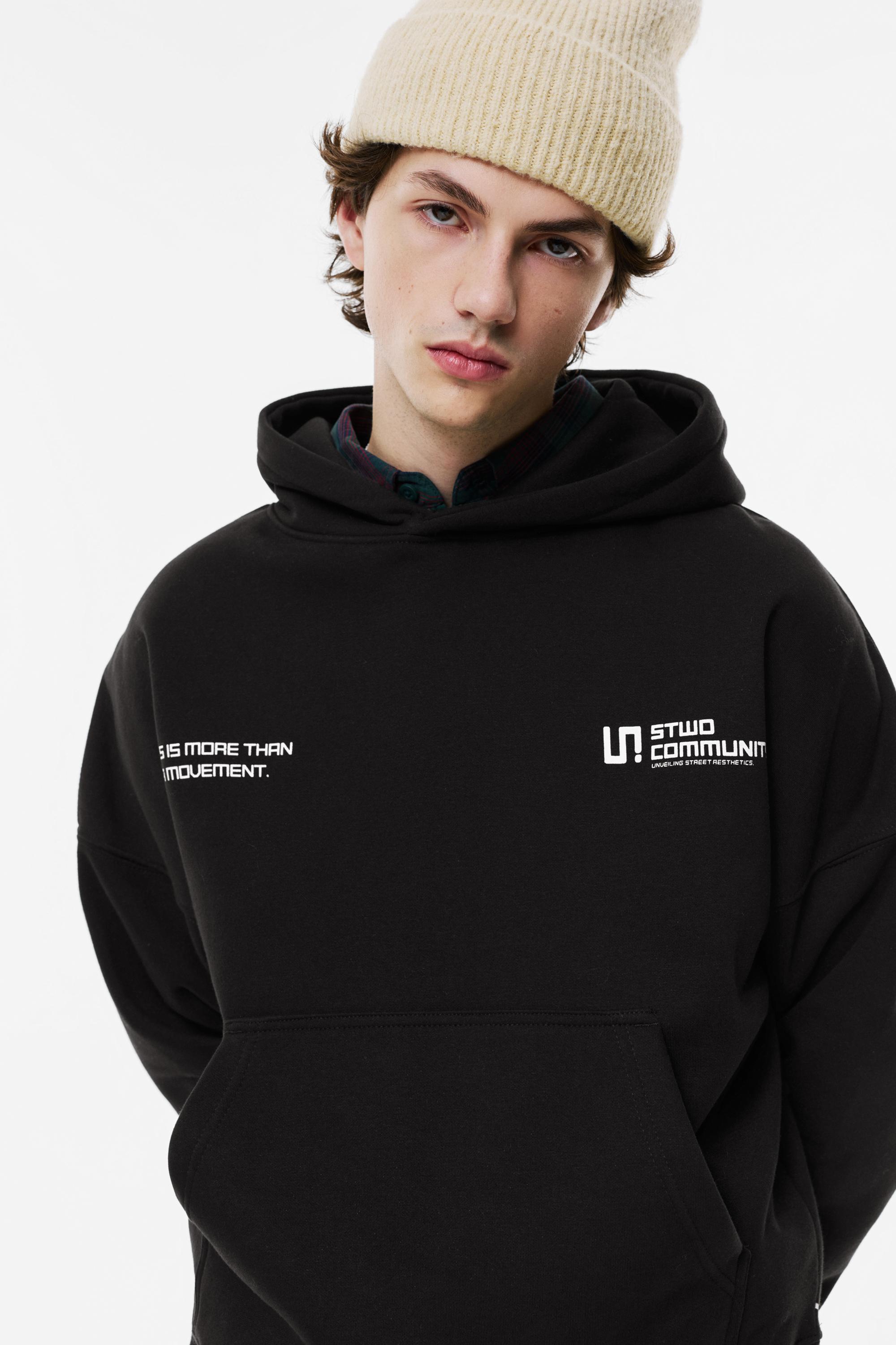 STWD kapüşonlu sweatshirt - Görsel 26