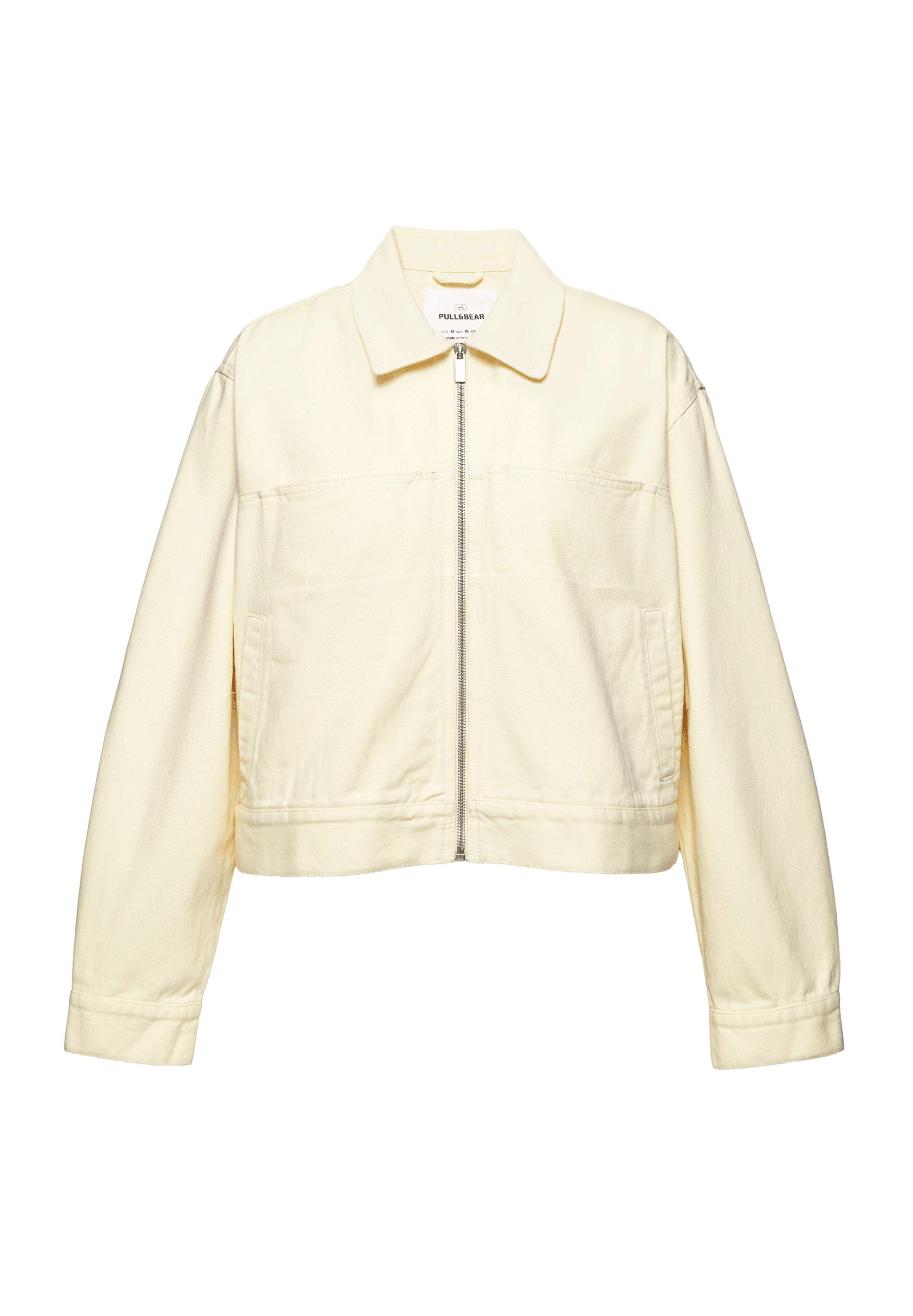 Sarı utility ceket - Görsel 13