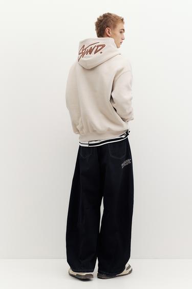 STWD hood sweatshirt — Ash 2