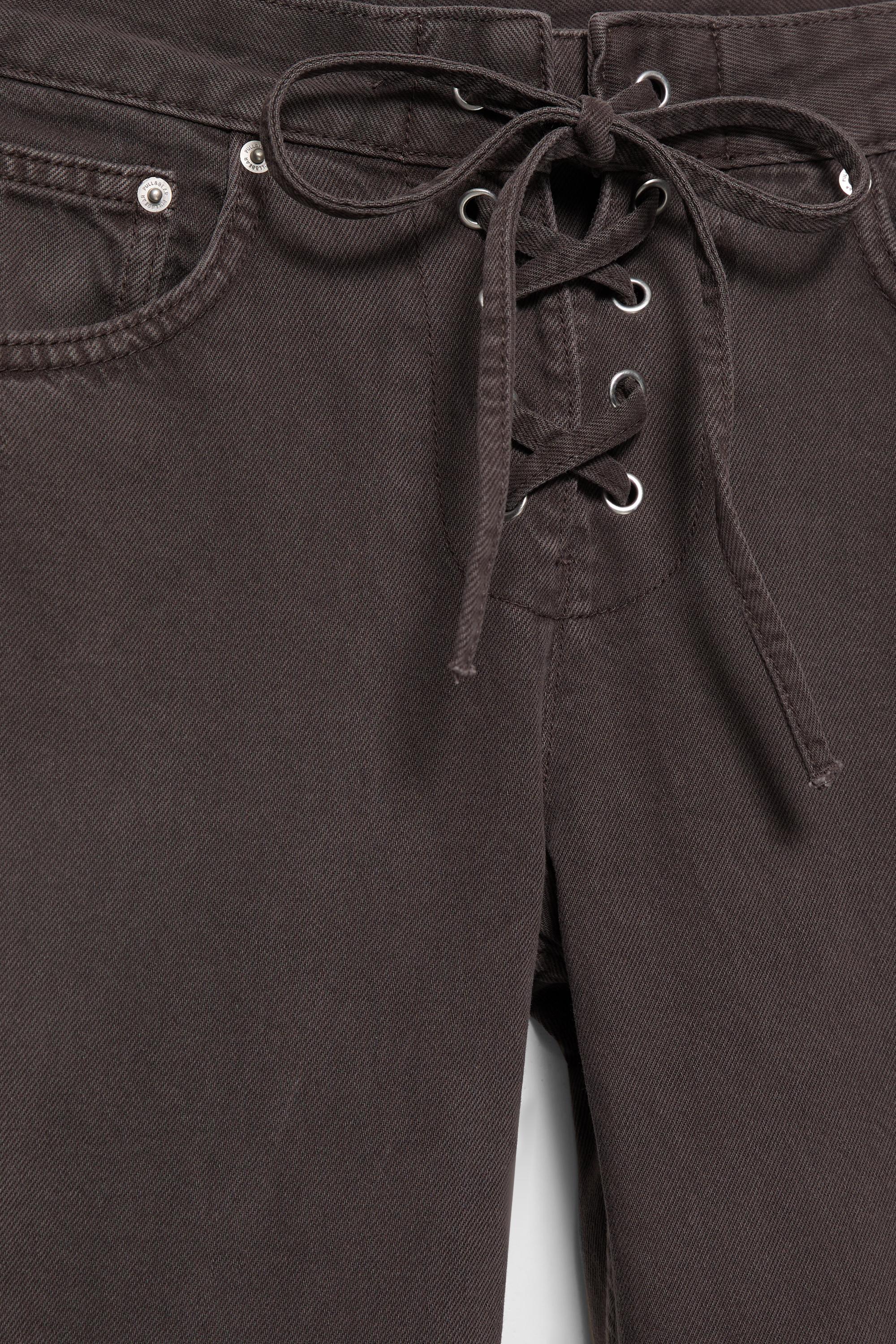 Düşük bel korsan jean - Görsel 5