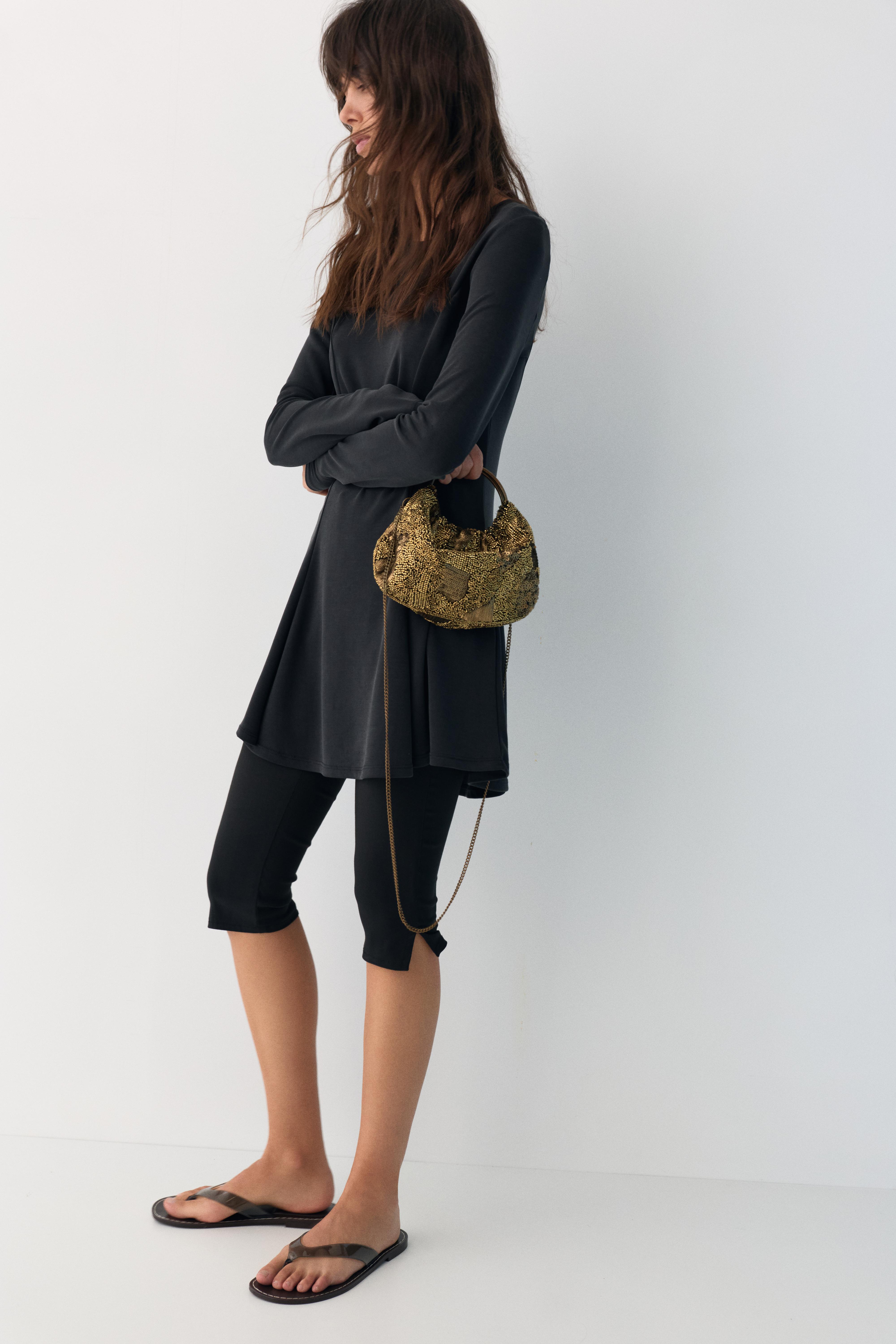 Metalik saplı boncuklu çanta - Görsel 34