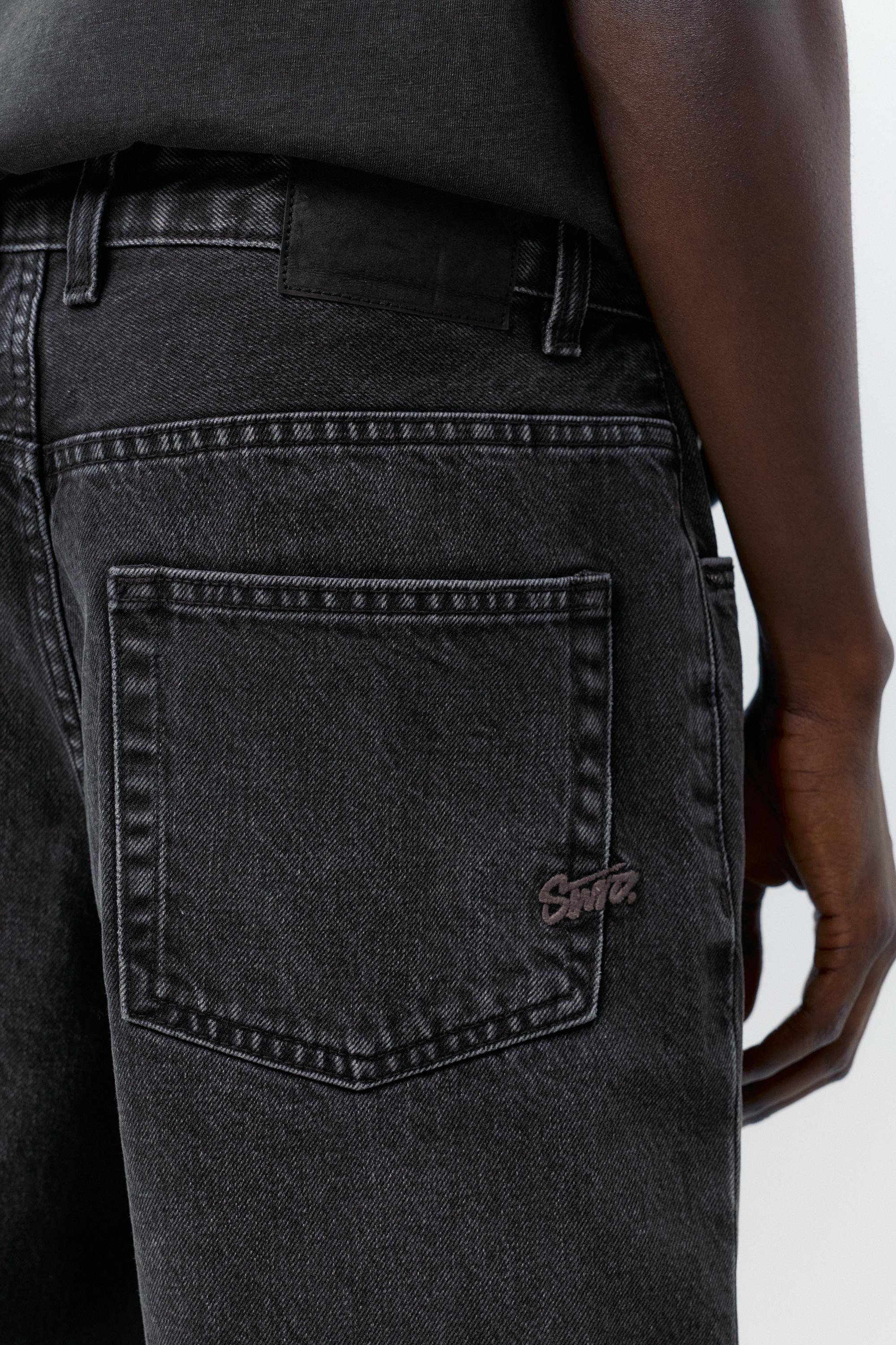 Baggy denim bermuda - Görsel 141