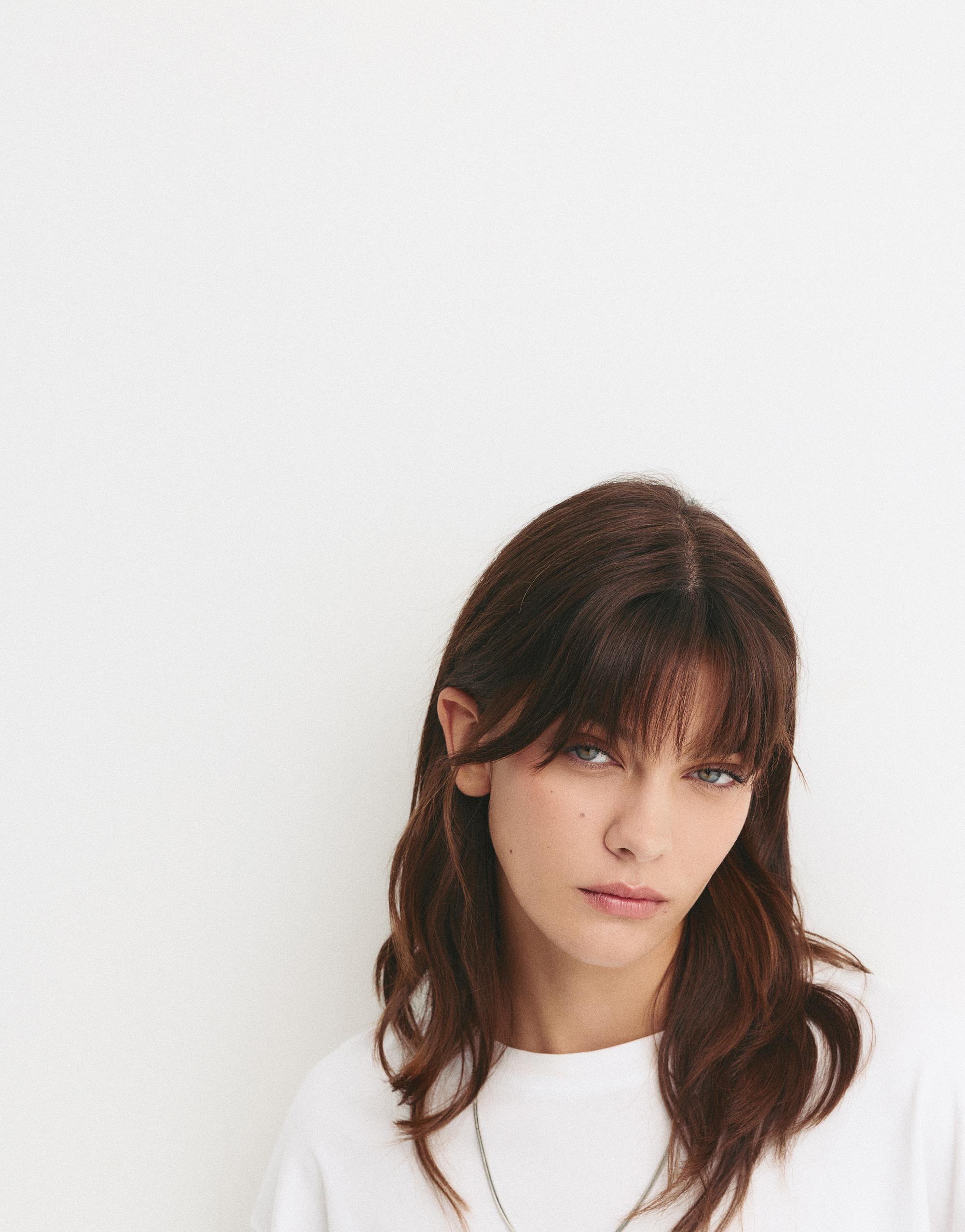 Uzun kollu boxy t-shirt - Görsel 28