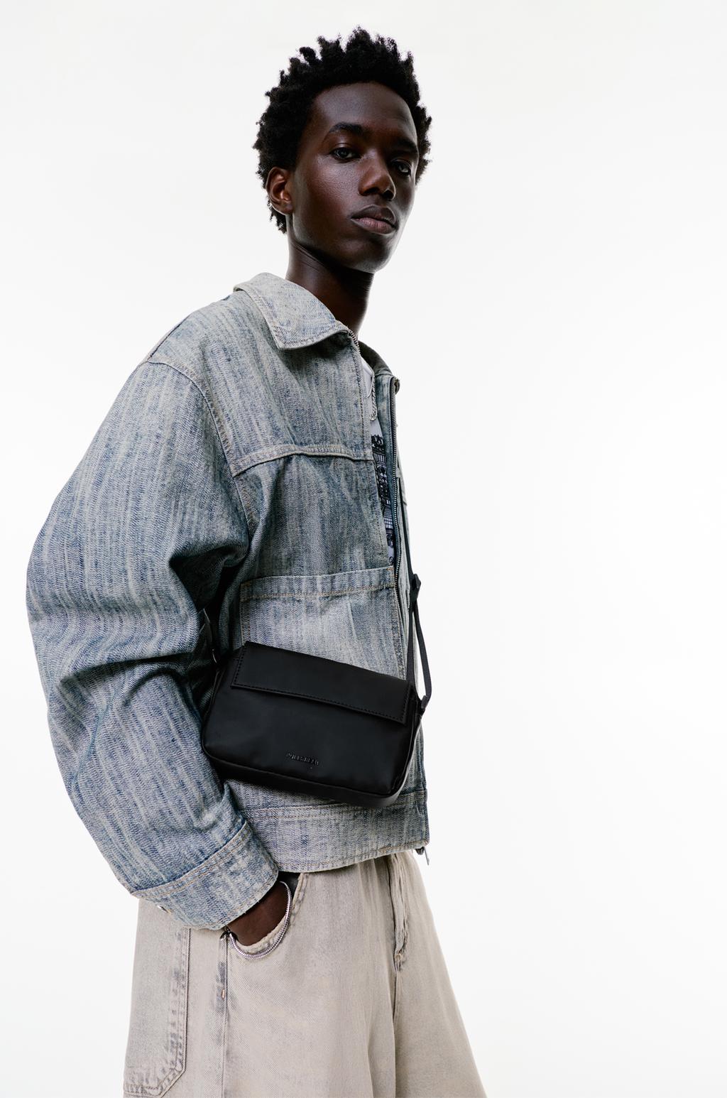 Sac besace caoutchouté pull&bear - Main Image