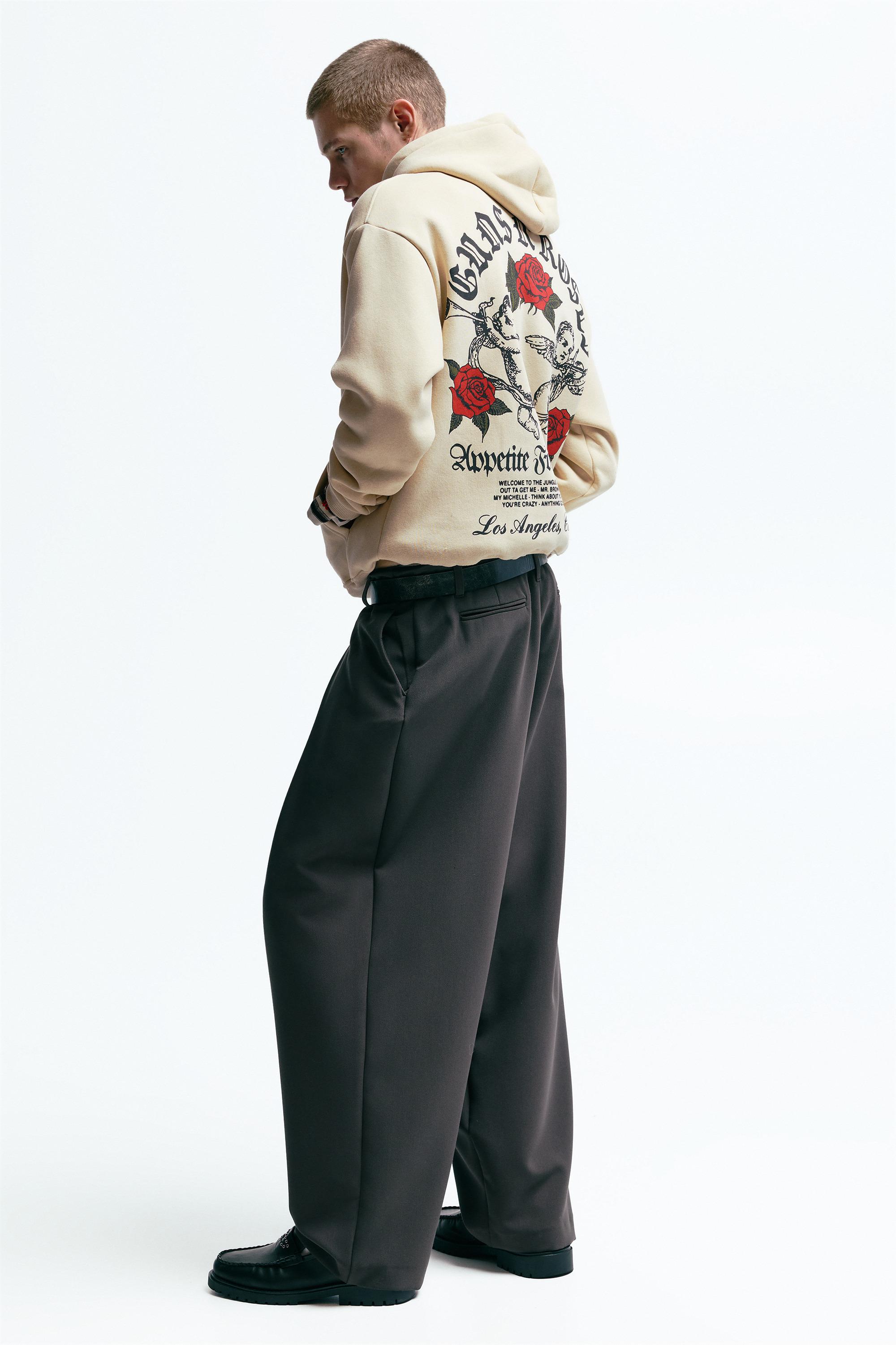 Guns N' Roses kapüşonlu sweatshirt - Görsel 7