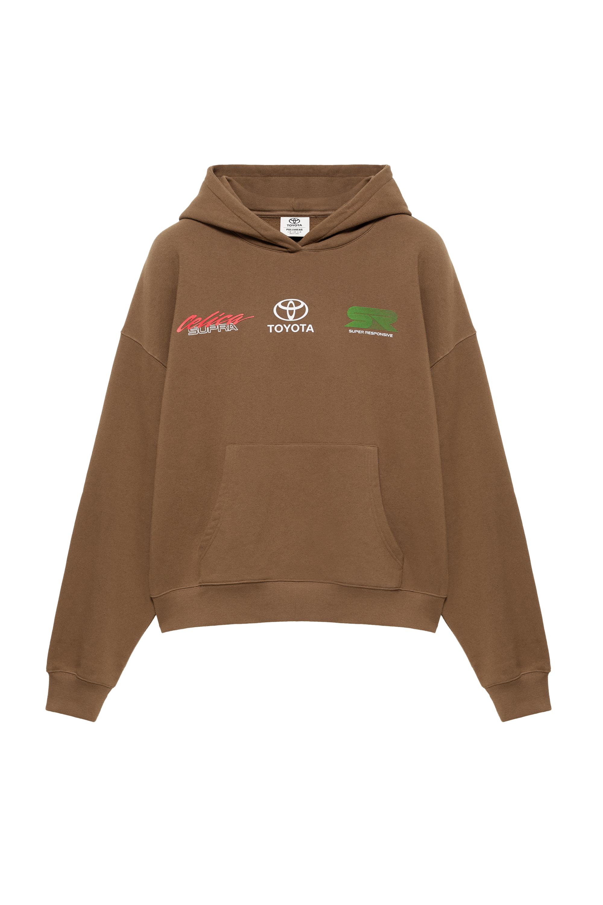 Pull&Bear Toyota Celica Supra sweatshirt görsel 2
