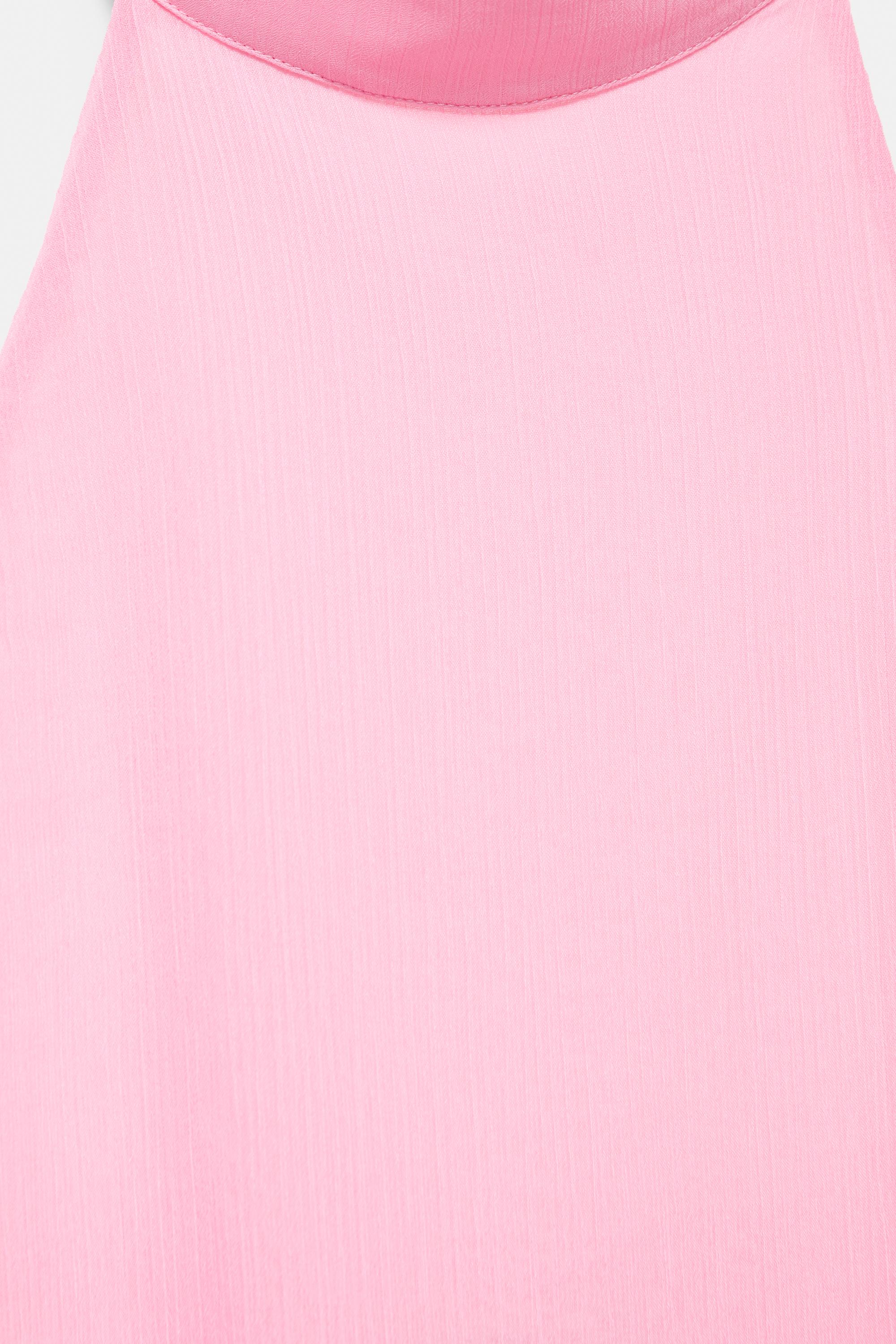 Flowing halter top — Pink