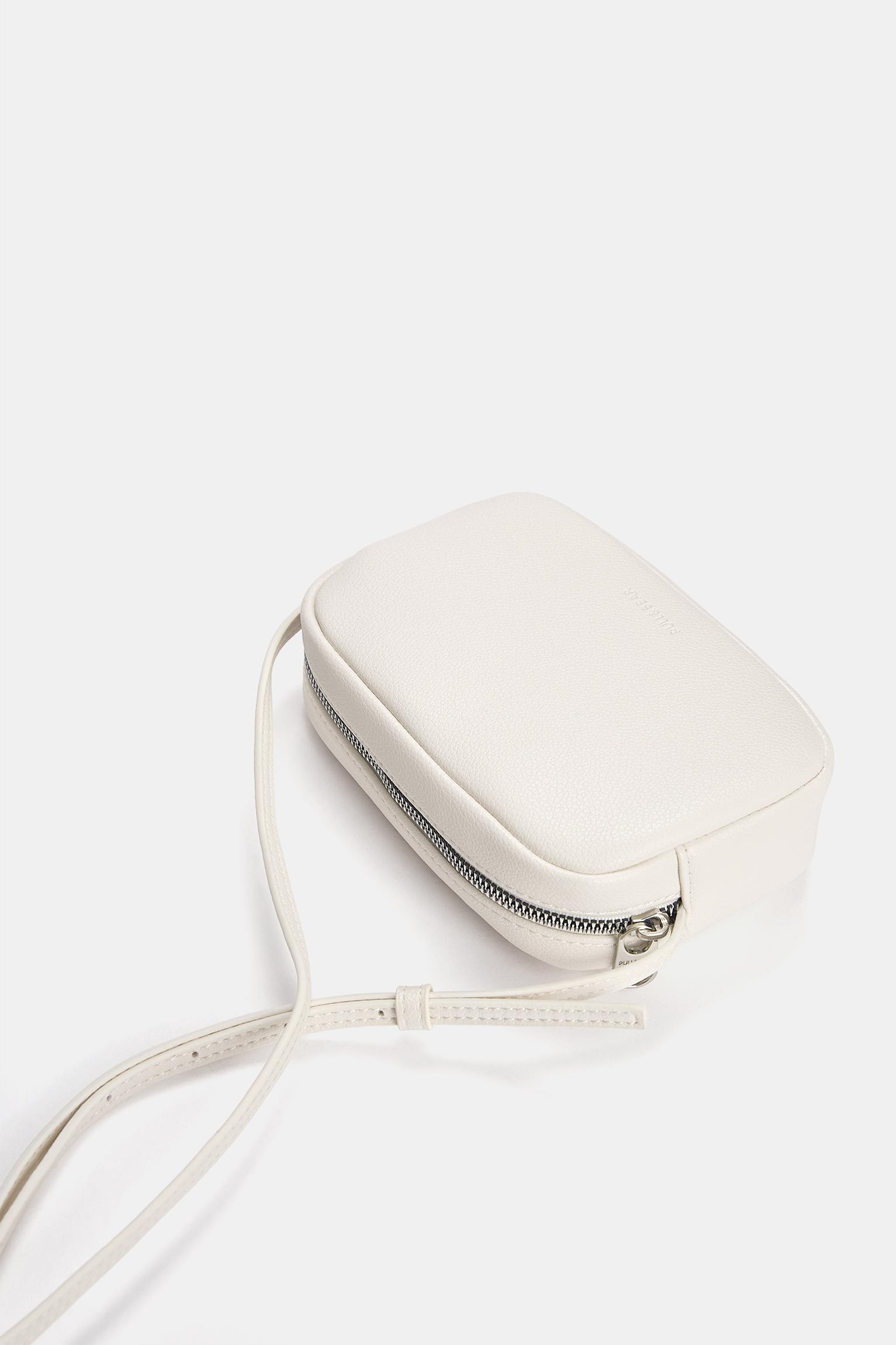 Basic crossbody bag — Ecru