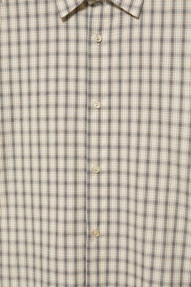 Short sleeve check shirt — Vanilla 8