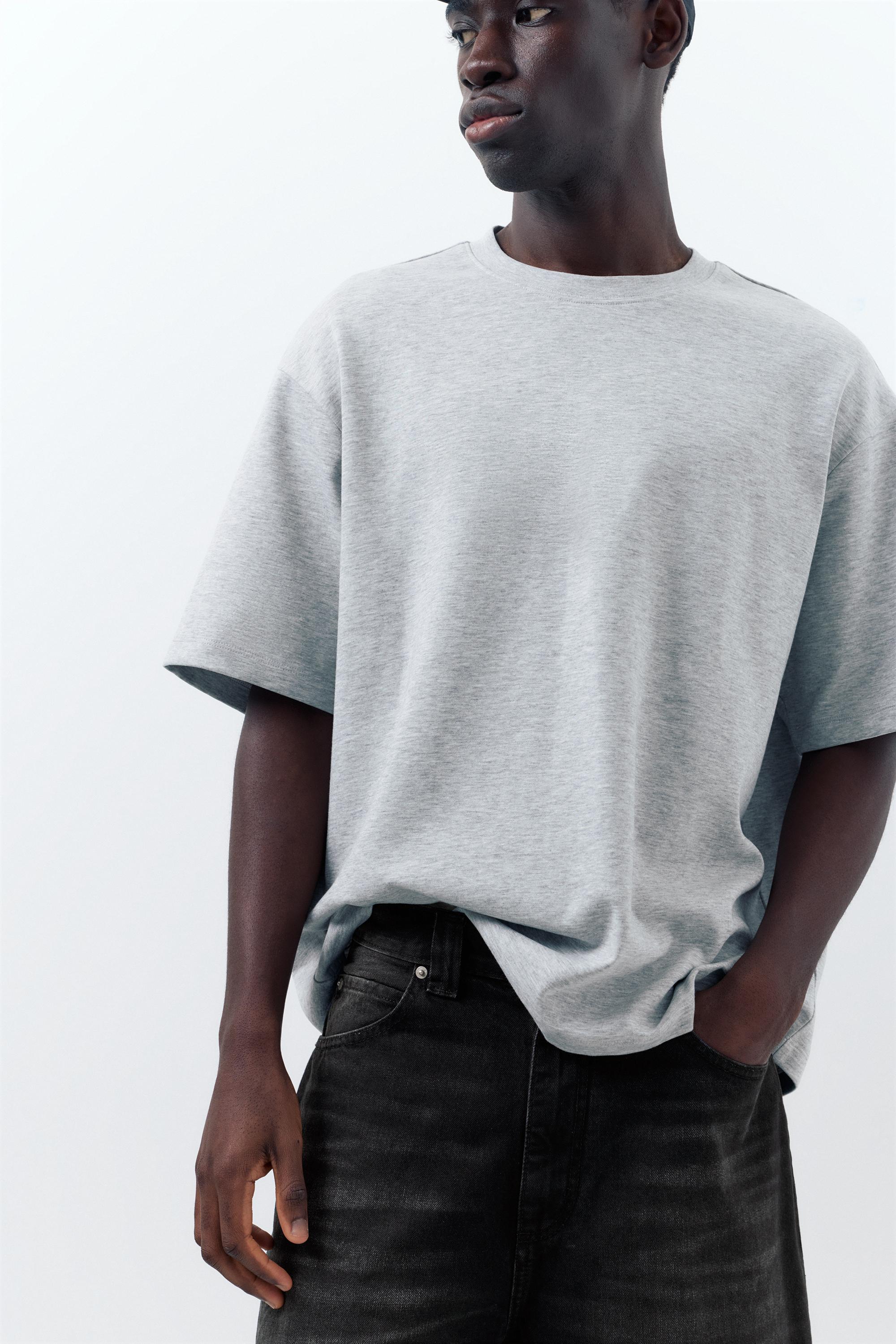 Skater denim Bermuda shorts — Faded black